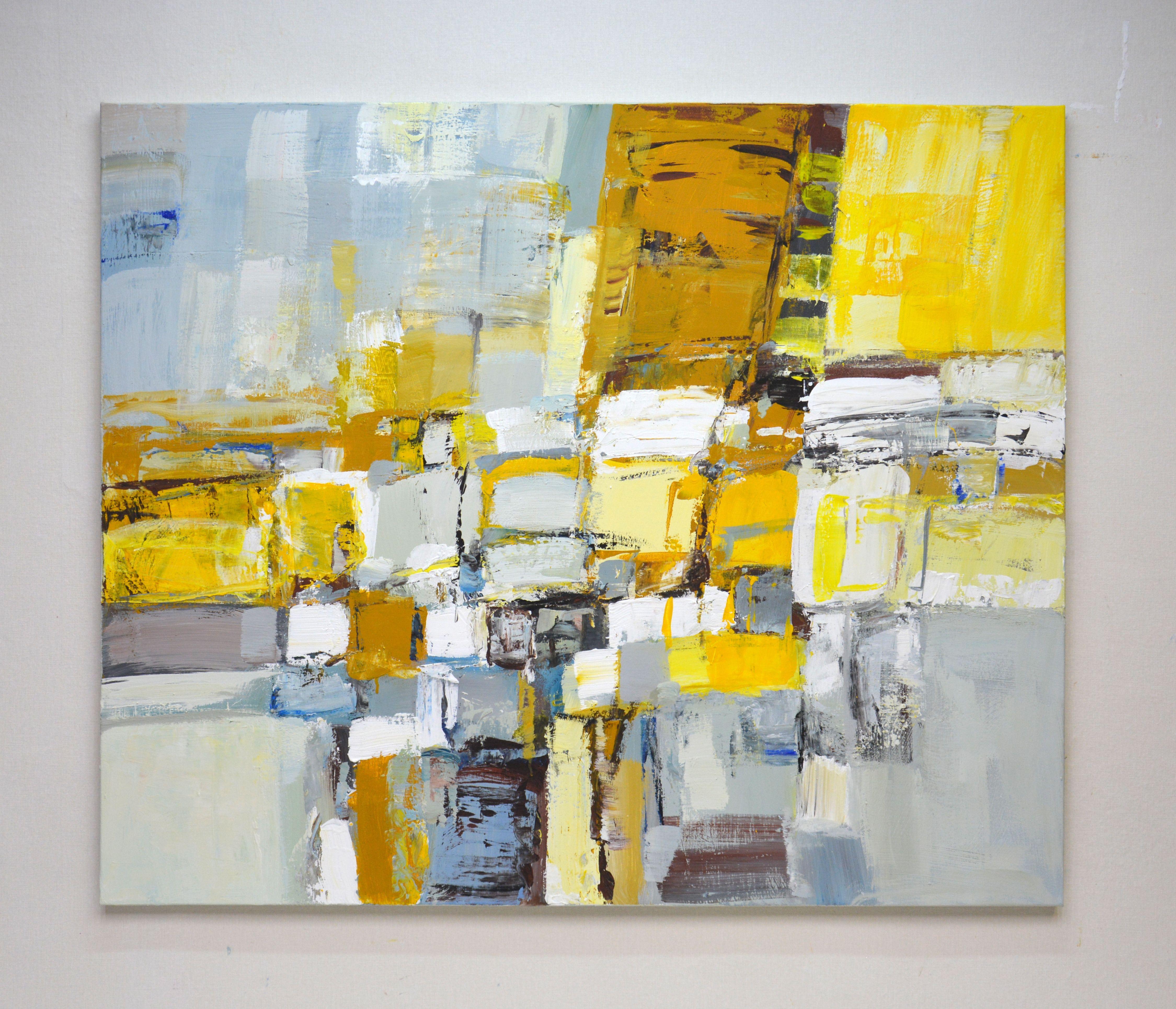 Astrazione 2021., Pittura, Acrilico su tela - Painting di Iryna Kastsova