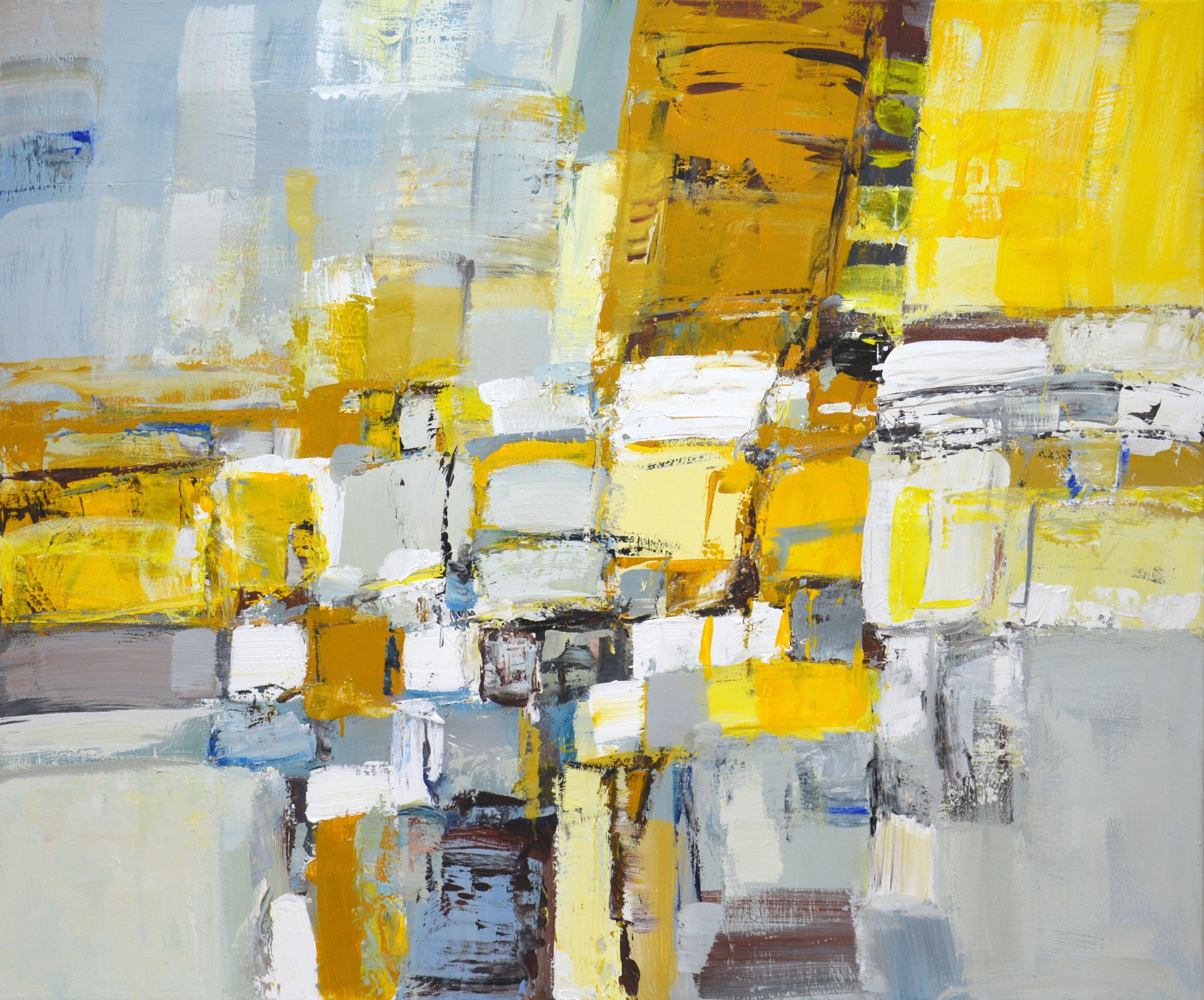 Abstract Painting di Iryna Kastsova - Astrazione 2021., Pittura, Acrilico su tela