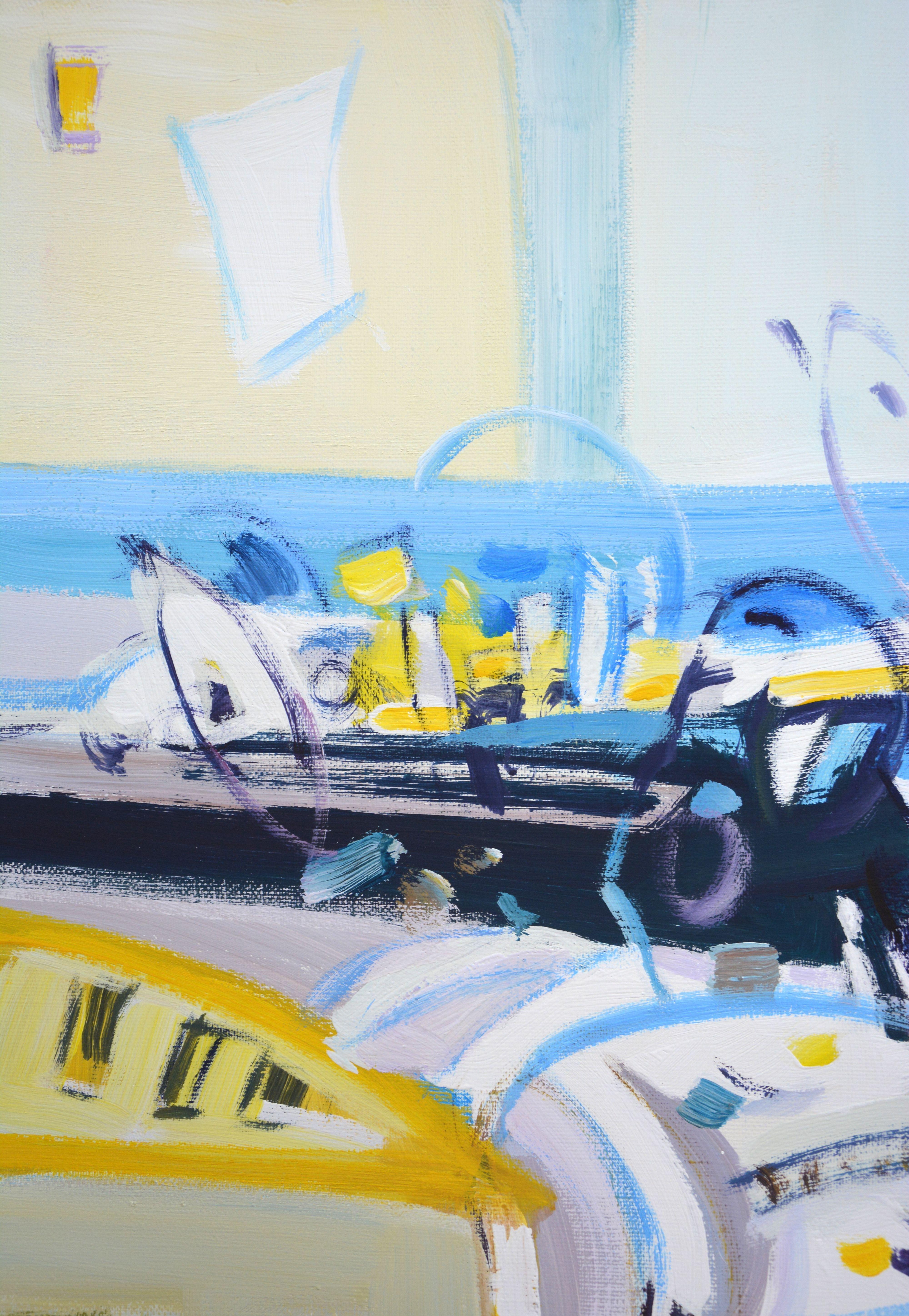 Abstrakte Abstraktion 23, Gemälde, Acryl auf Leinwand (Moderne), Painting, von Iryna Kastsova
