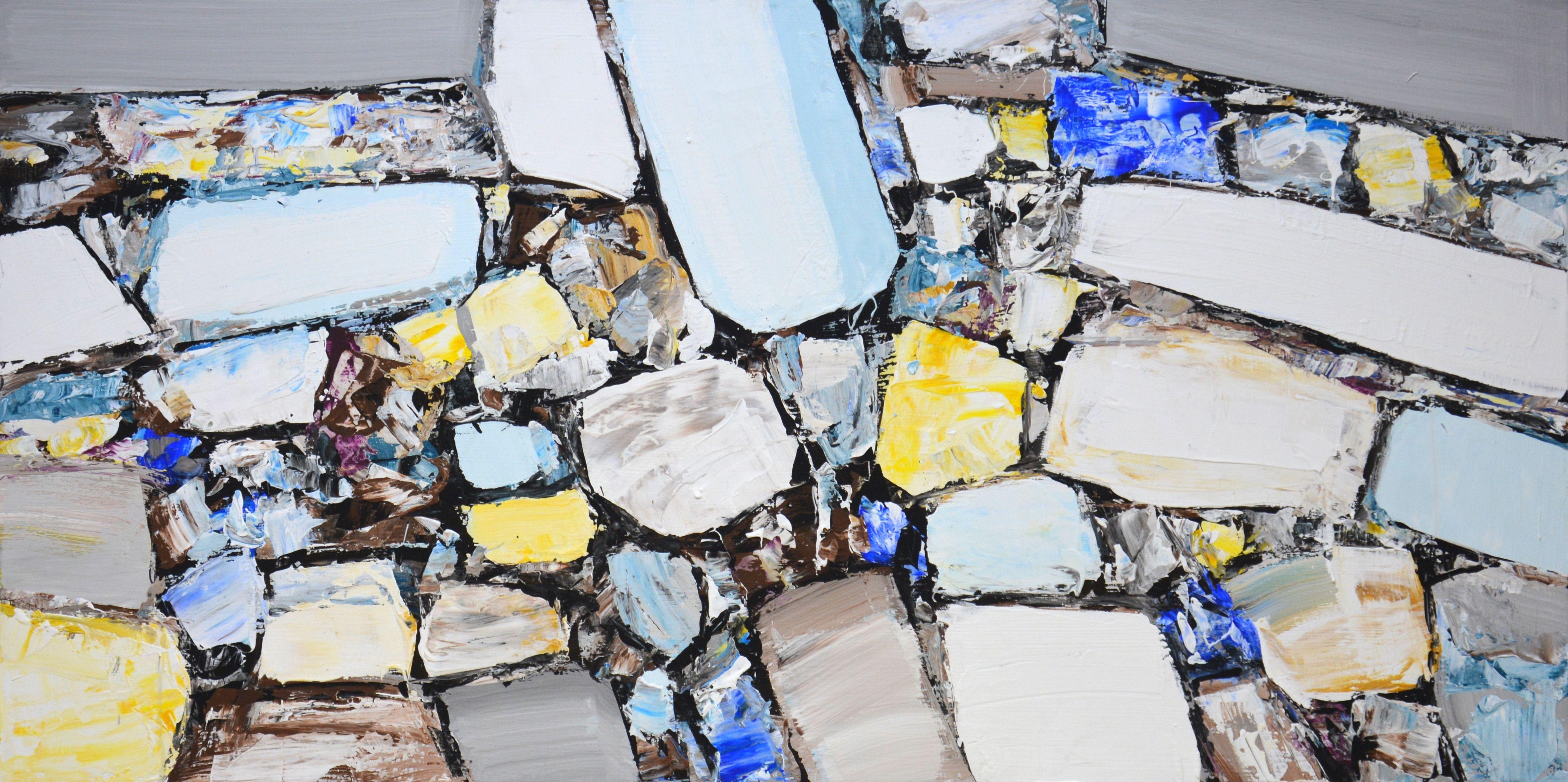 Iryna Kastsova Abstract Painting - Abstraction 99., Painting, Acrylic on Canvas