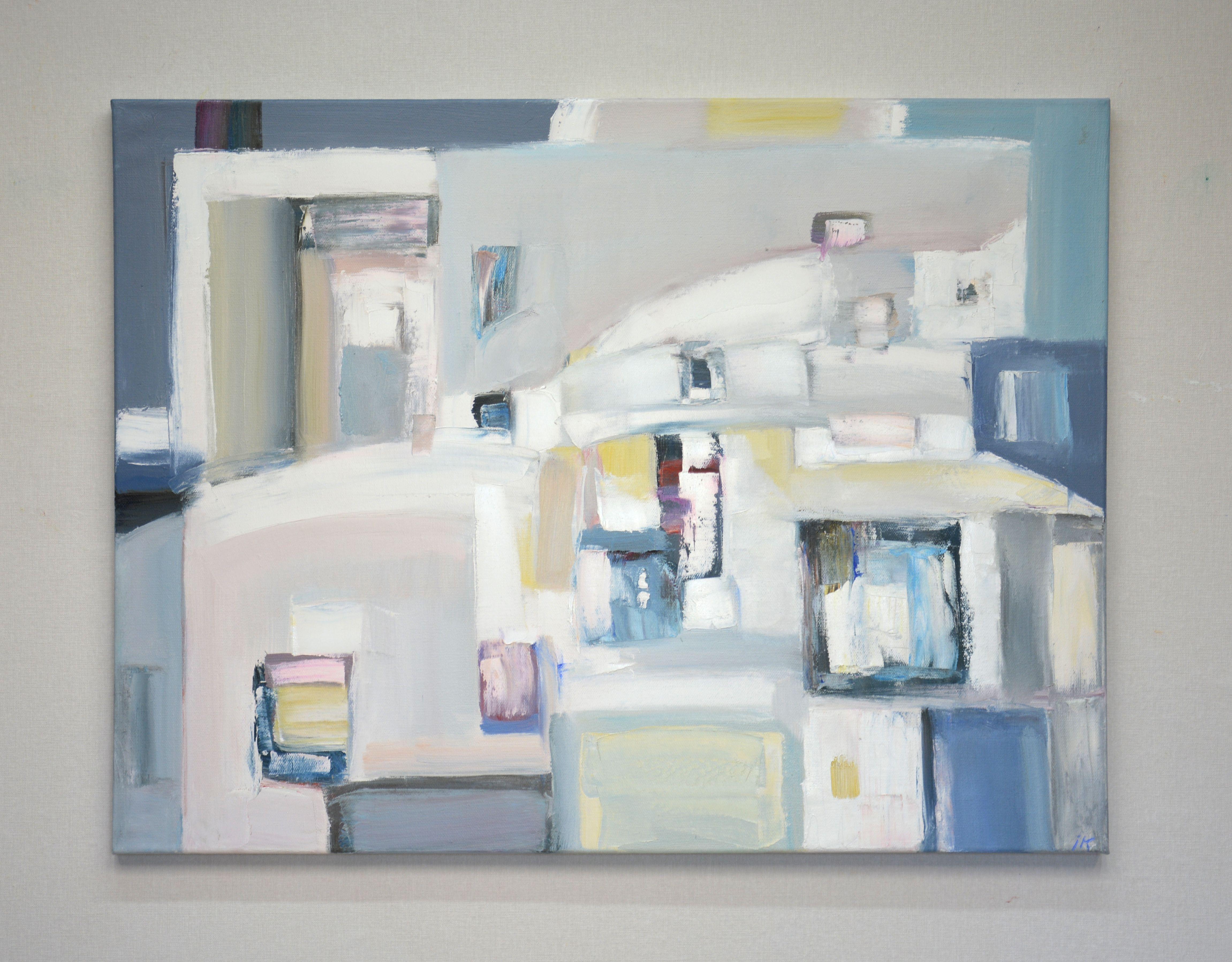 Astrazione numero 5, Pittura, Olio su tela - Painting di Iryna Kastsova