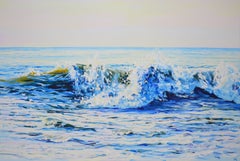 Affectionate waves, Gemälde, Acryl auf Leinwand