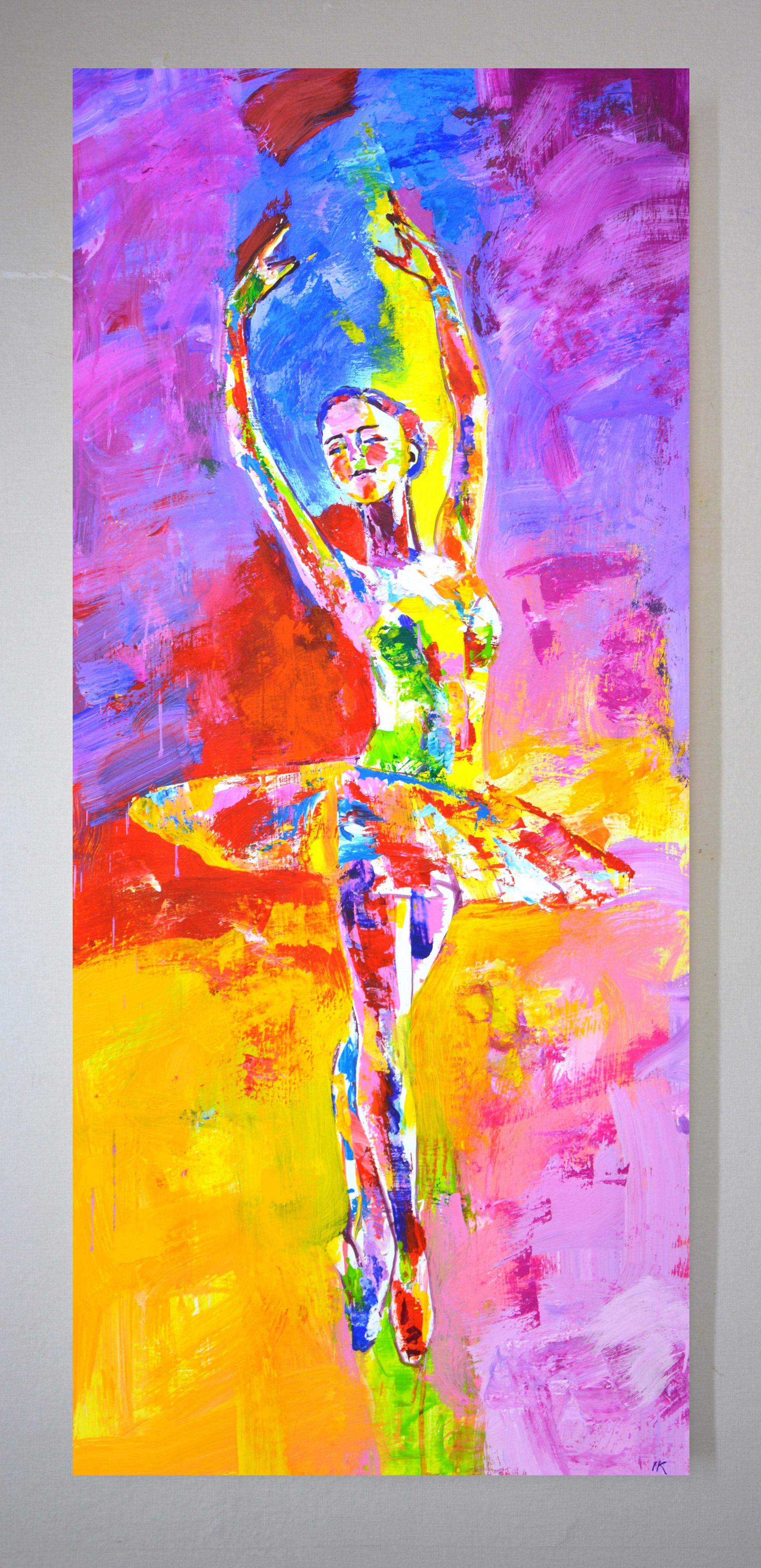 Ballerina 3. - Painting by Iryna Kastsova