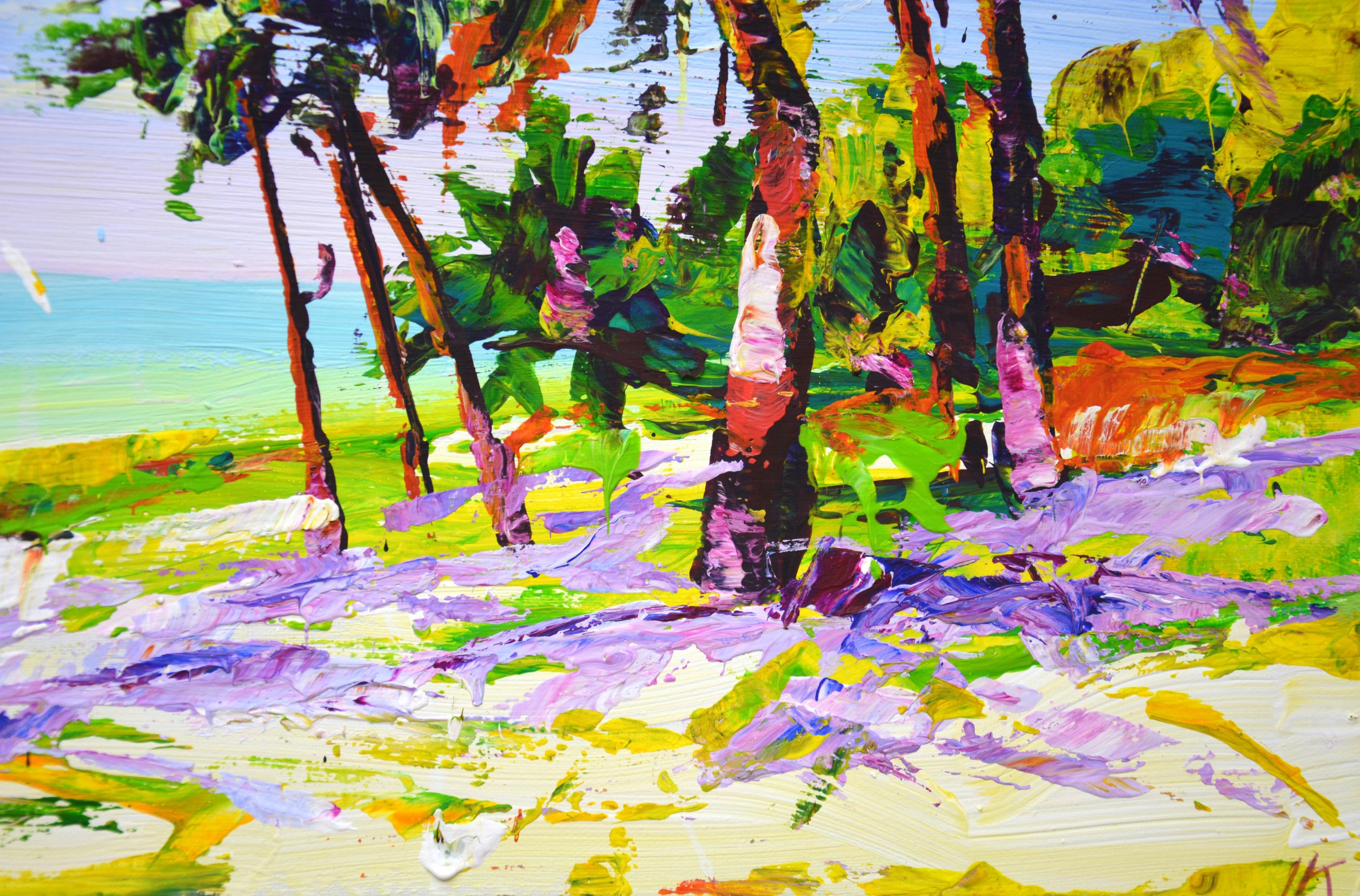 Iryna Kastsova Beach. Ocean.Palms. For Sale at 1stDibs