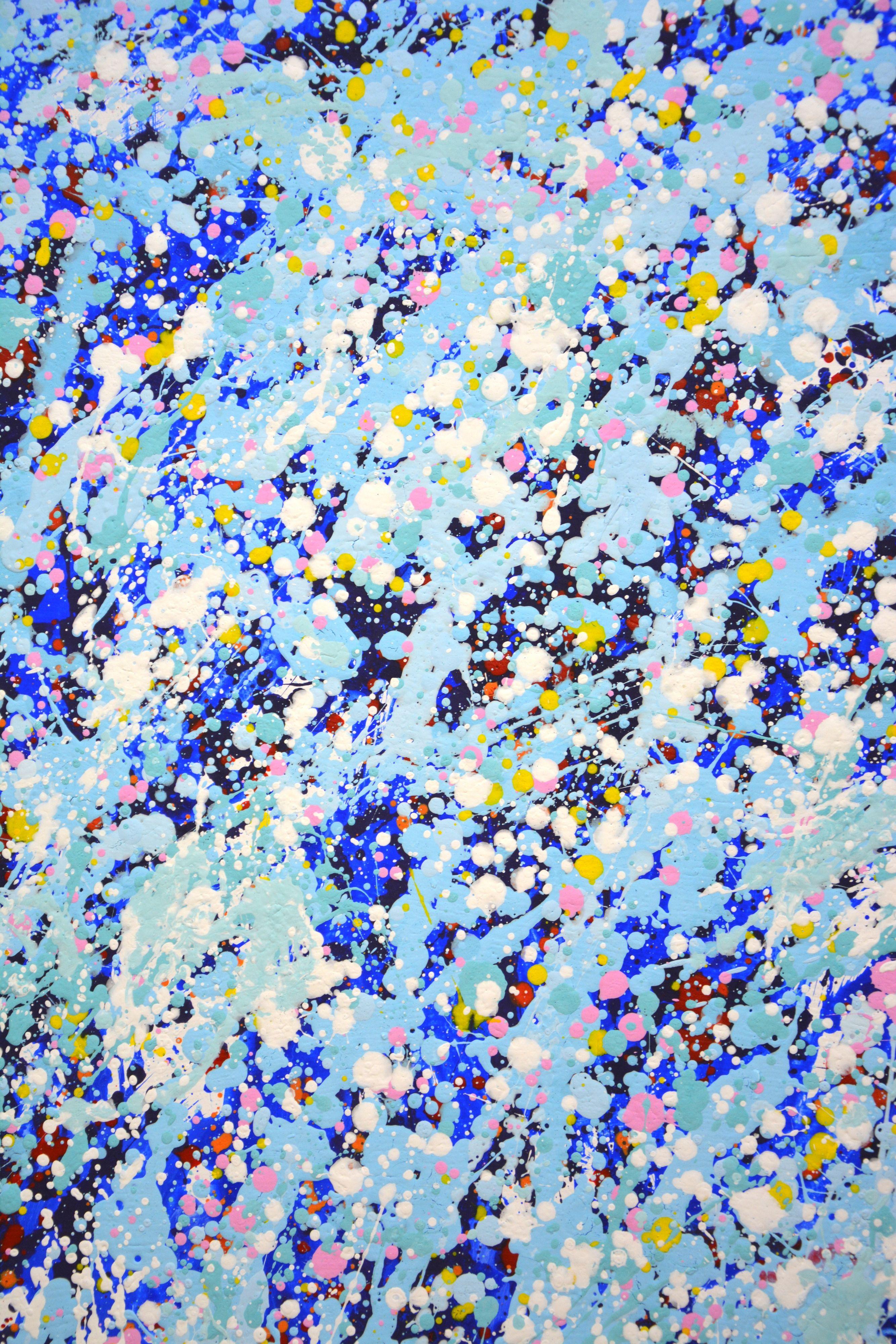 Blue tree 2 ., Painting, Acrylic on Canvas For Sale 3