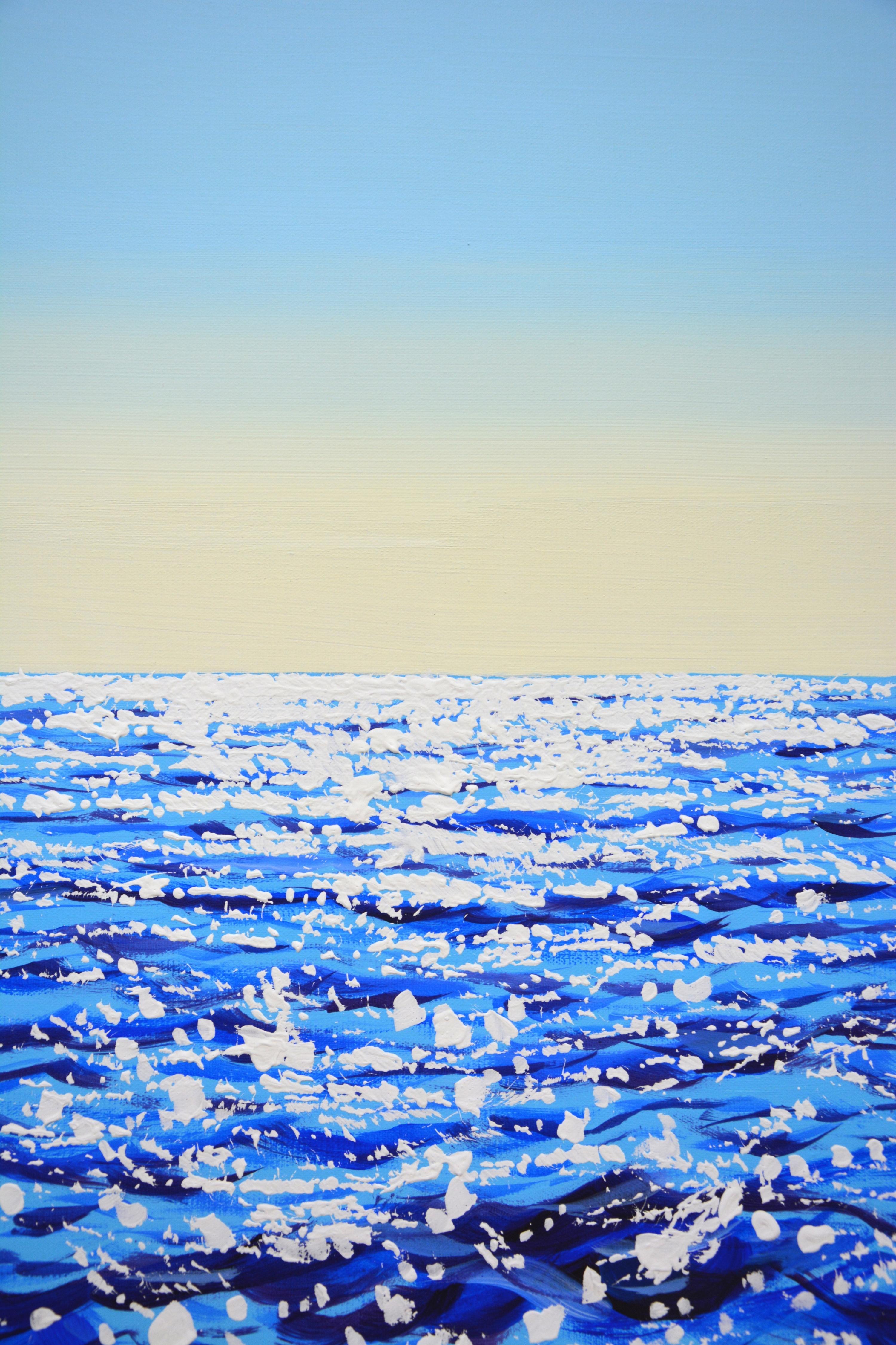 	Blue water. Light. - Impressionist Painting by Iryna Kastsova