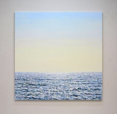 Breath of the ocean., Painting, Acrylic on Canvas