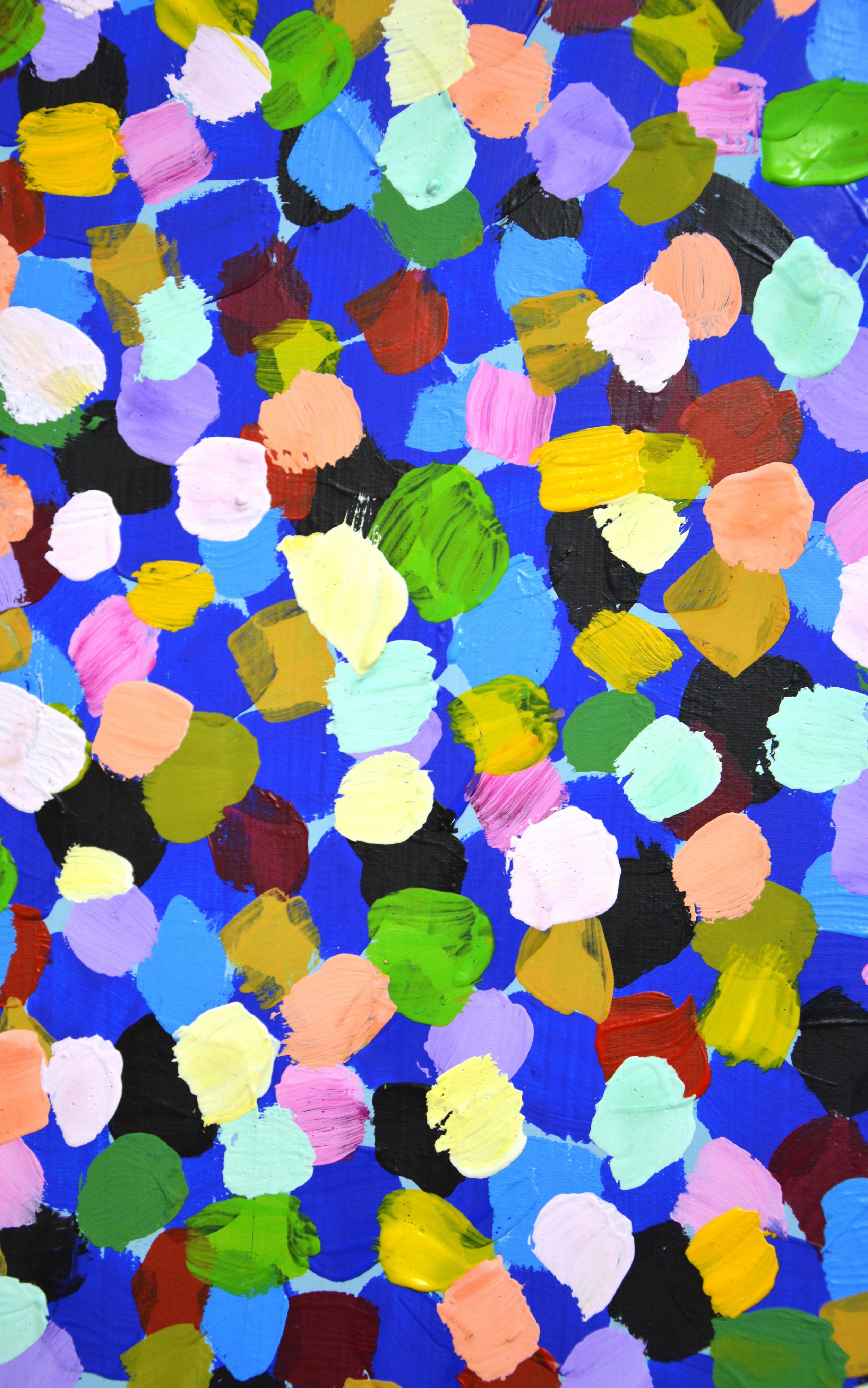 Geschäftsideen. (Beige), Abstract Painting, von Iryna Kastsova
