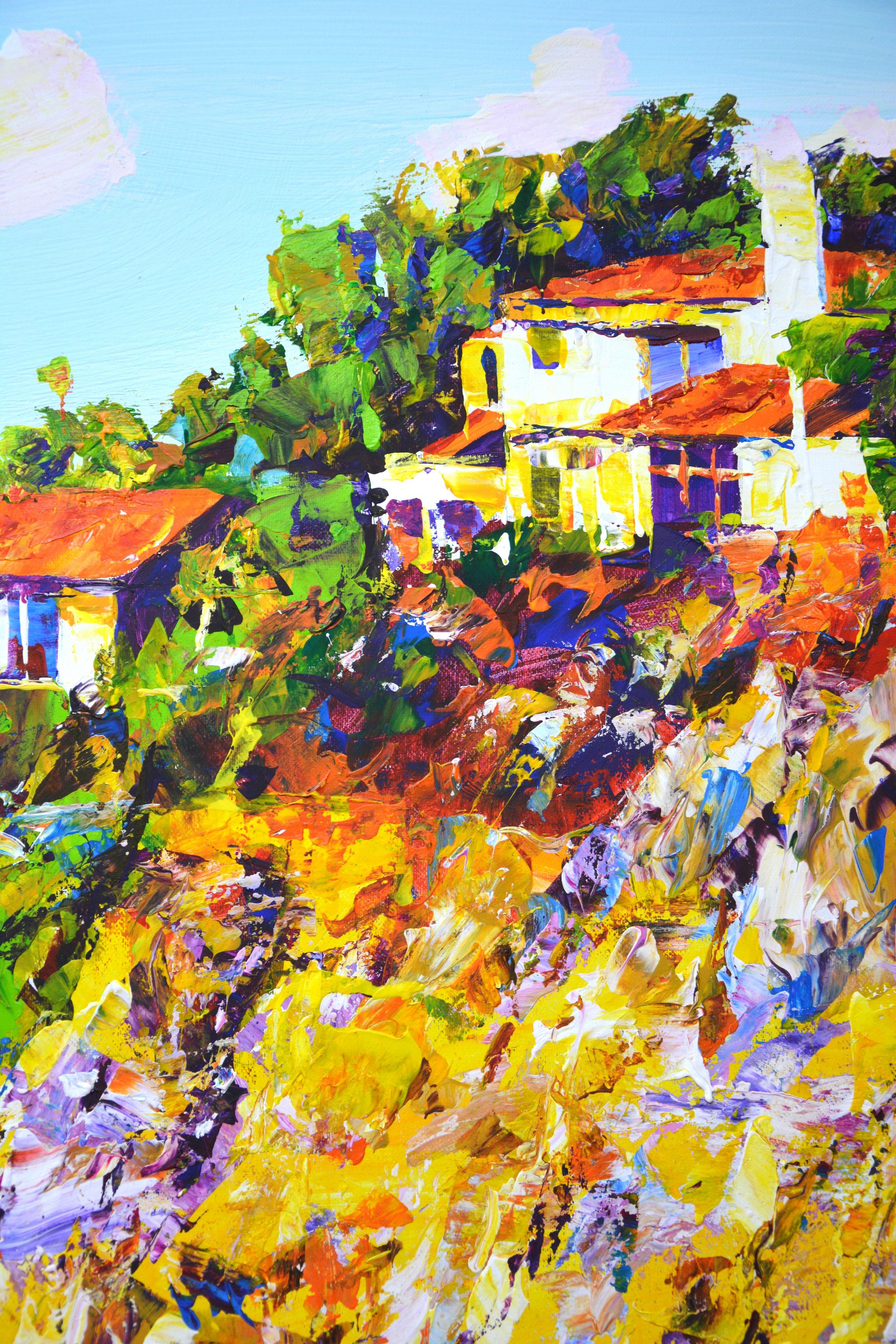 California 6., Painting, Acrylic on Canvas For Sale 3