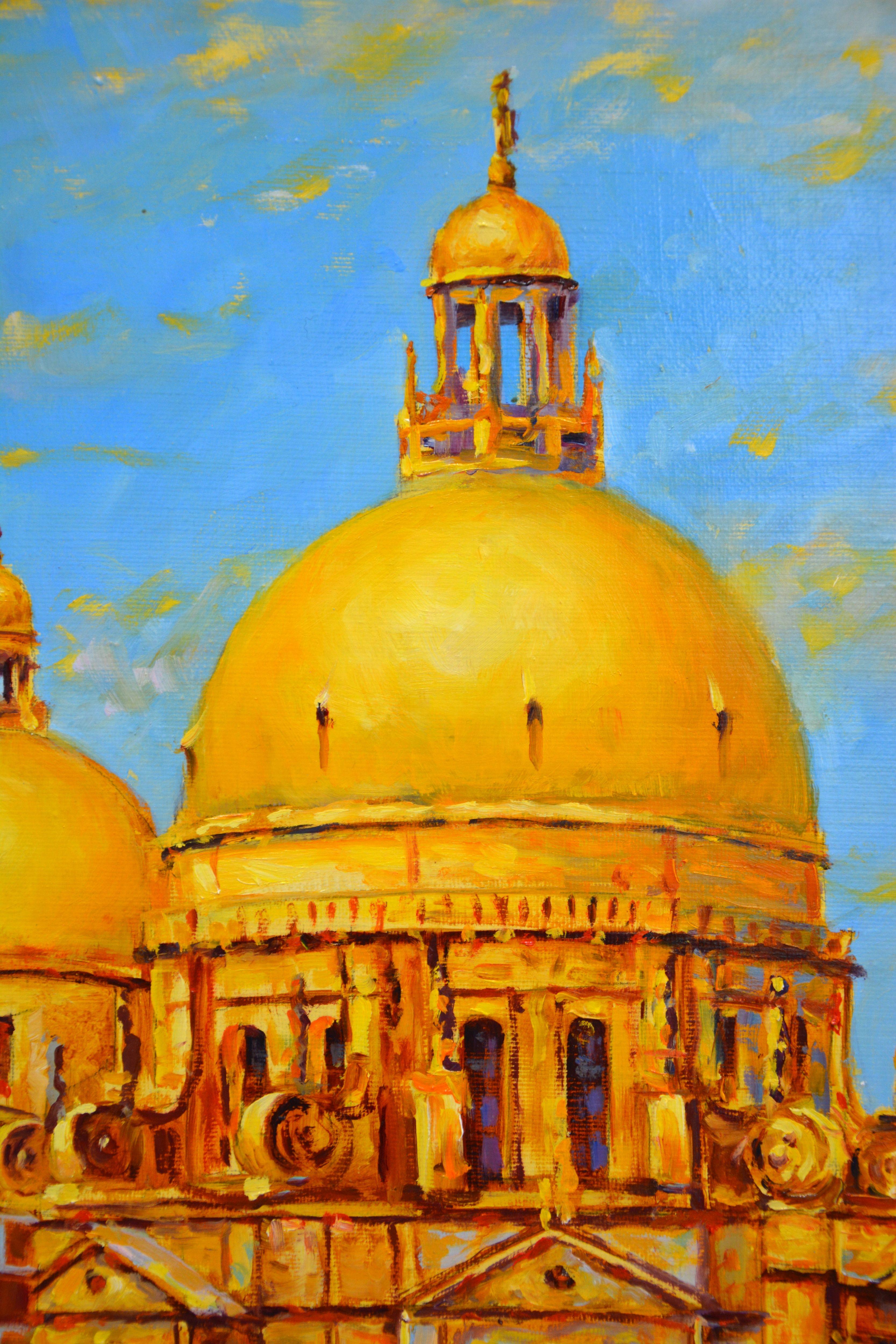 Cathedral of Santa Maria Della Salute, Painting, Oil on Canvas 2