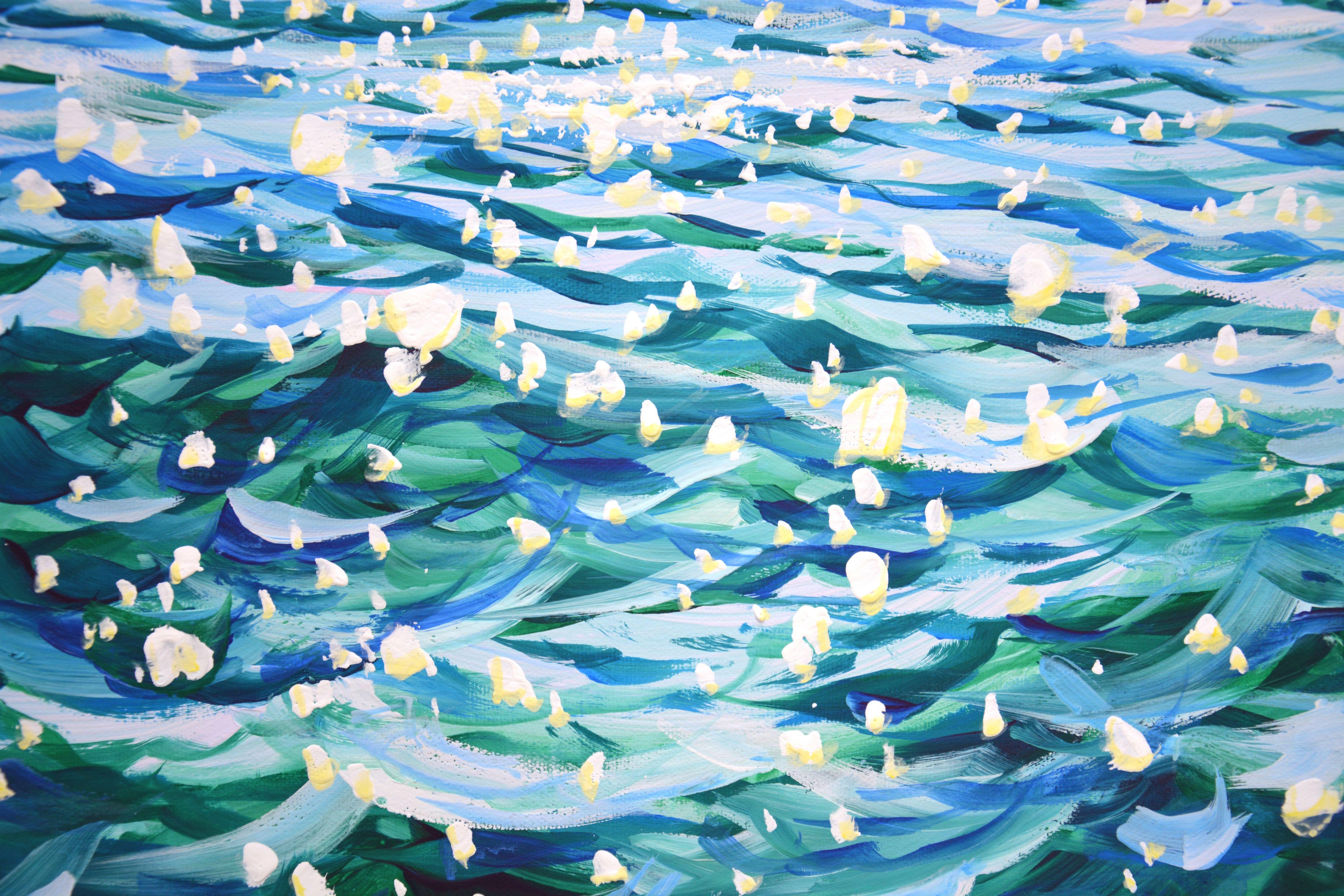 Clear day. Ocean light., Painting, Acrylic on Canvas For Sale 1