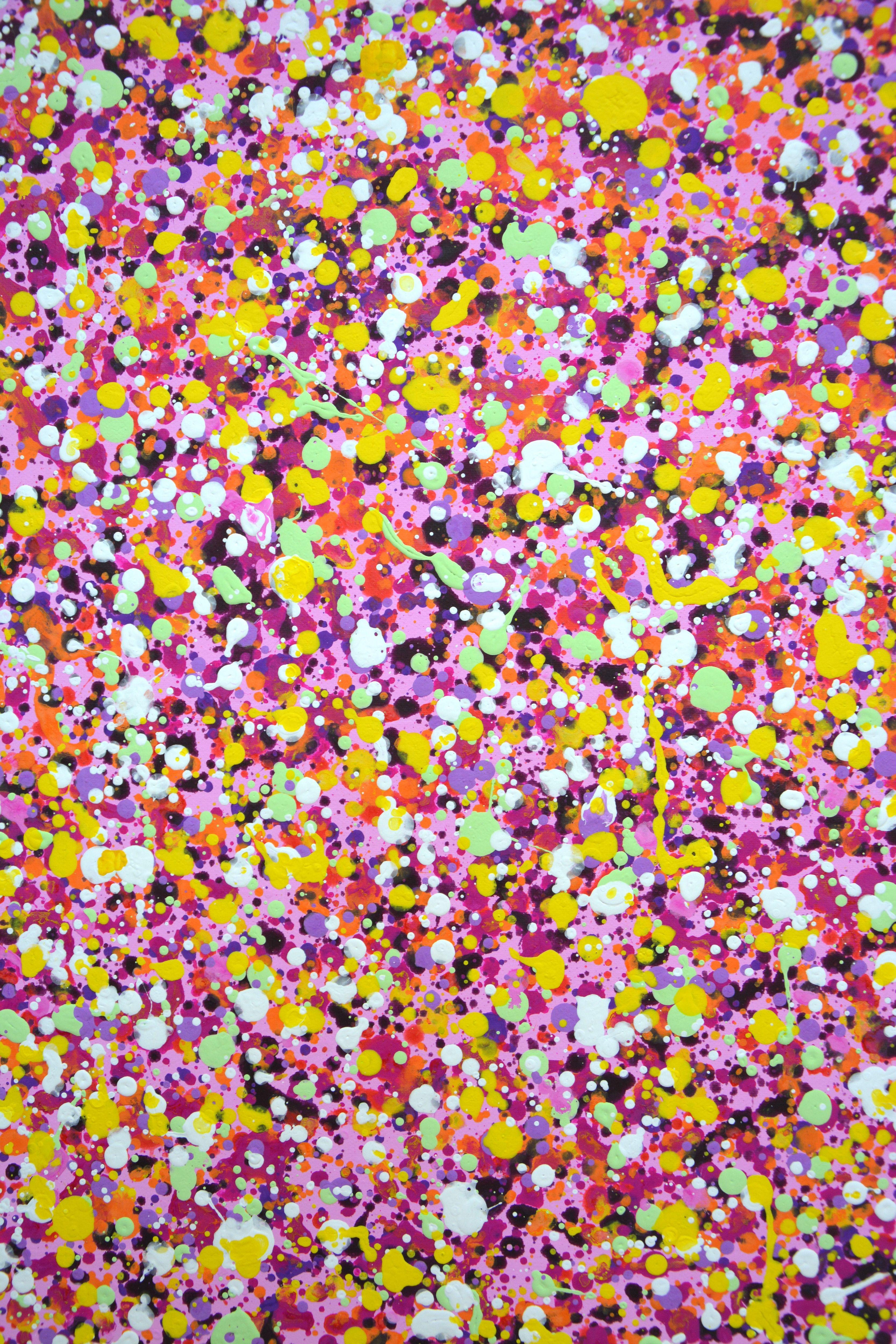 Confetti 3., Painting, Acrylic on Canvas For Sale 2