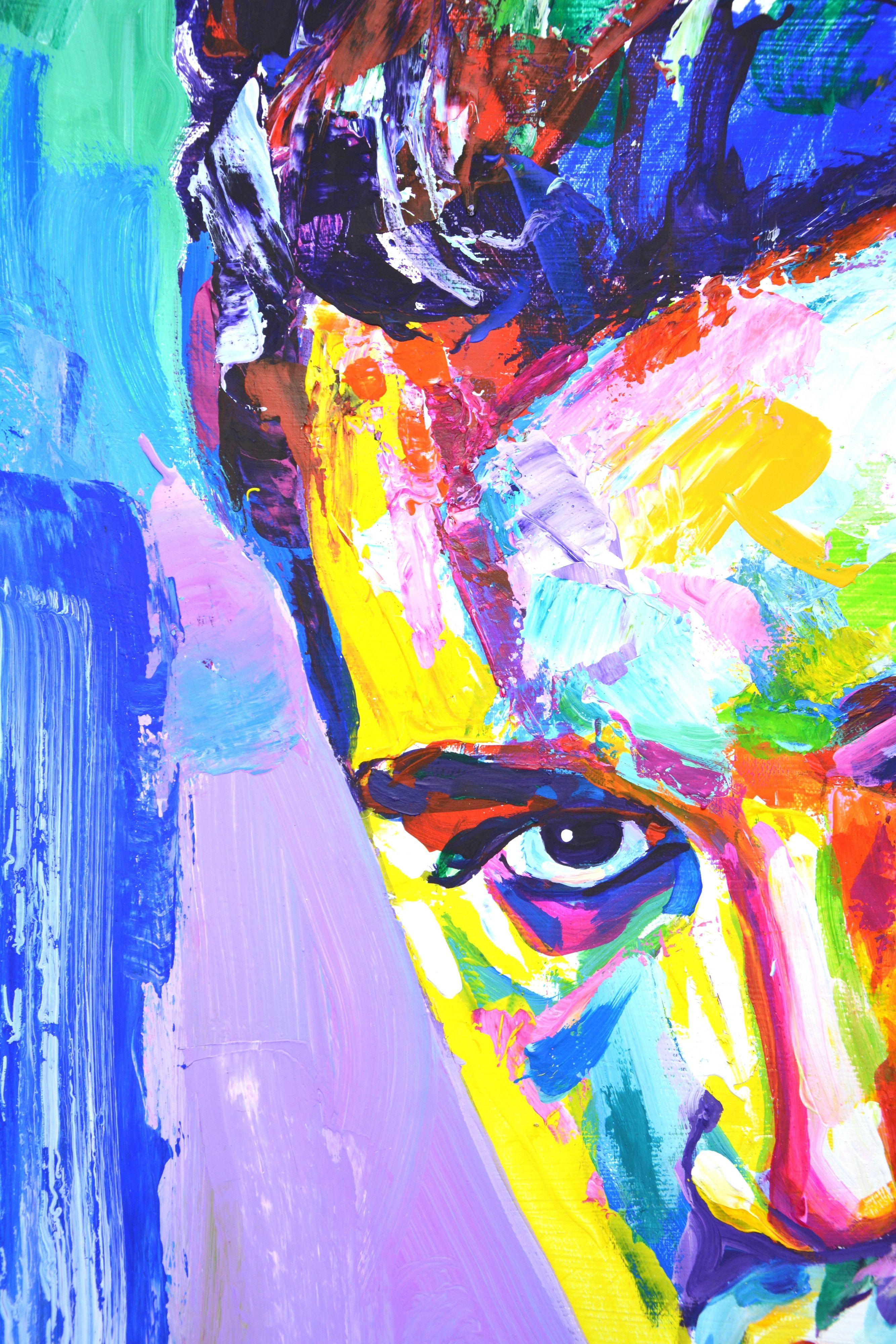 Elvis Presley, Painting, Acrylic on Canvas For Sale 3