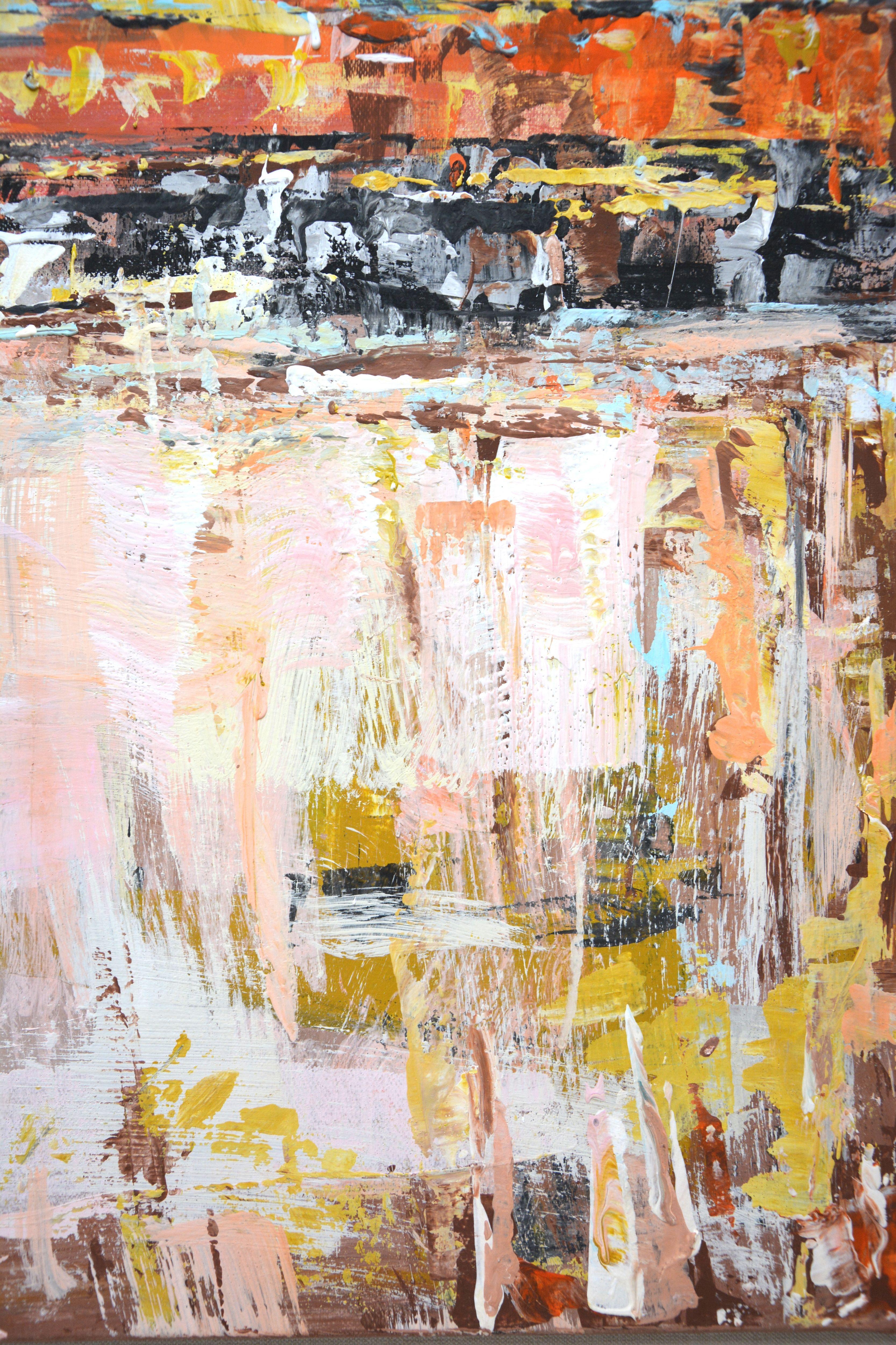Equilibrio, Pittura, Acrilico su tela - Painting Astratto di Iryna Kastsova