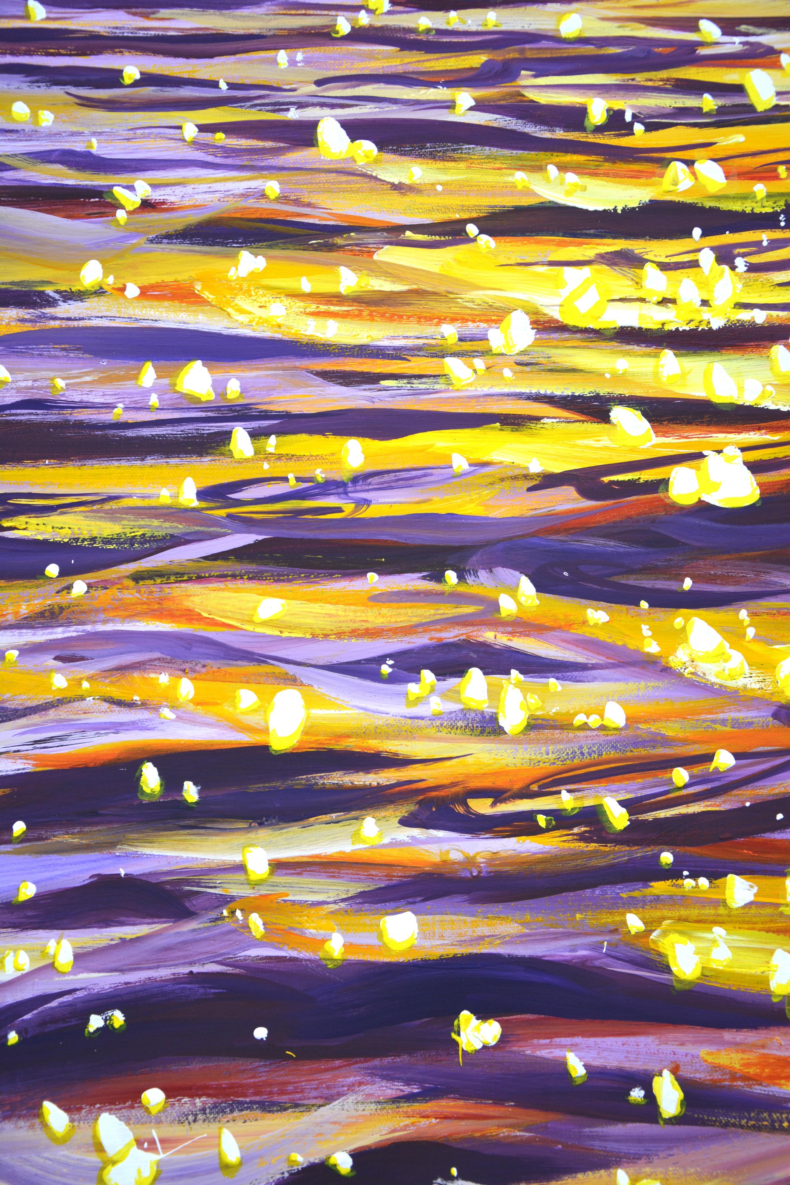 Bagliore serale sull'acqua 6 - Pittura acrilica astratta di grandi dimensioni (120x60 cm)

Descrizione:
Scopri la bellezza ipnotica di Golden Reflections, un'opera d'arte in acrilico dipinta a mano che cattura il bagliore della luce del sole che