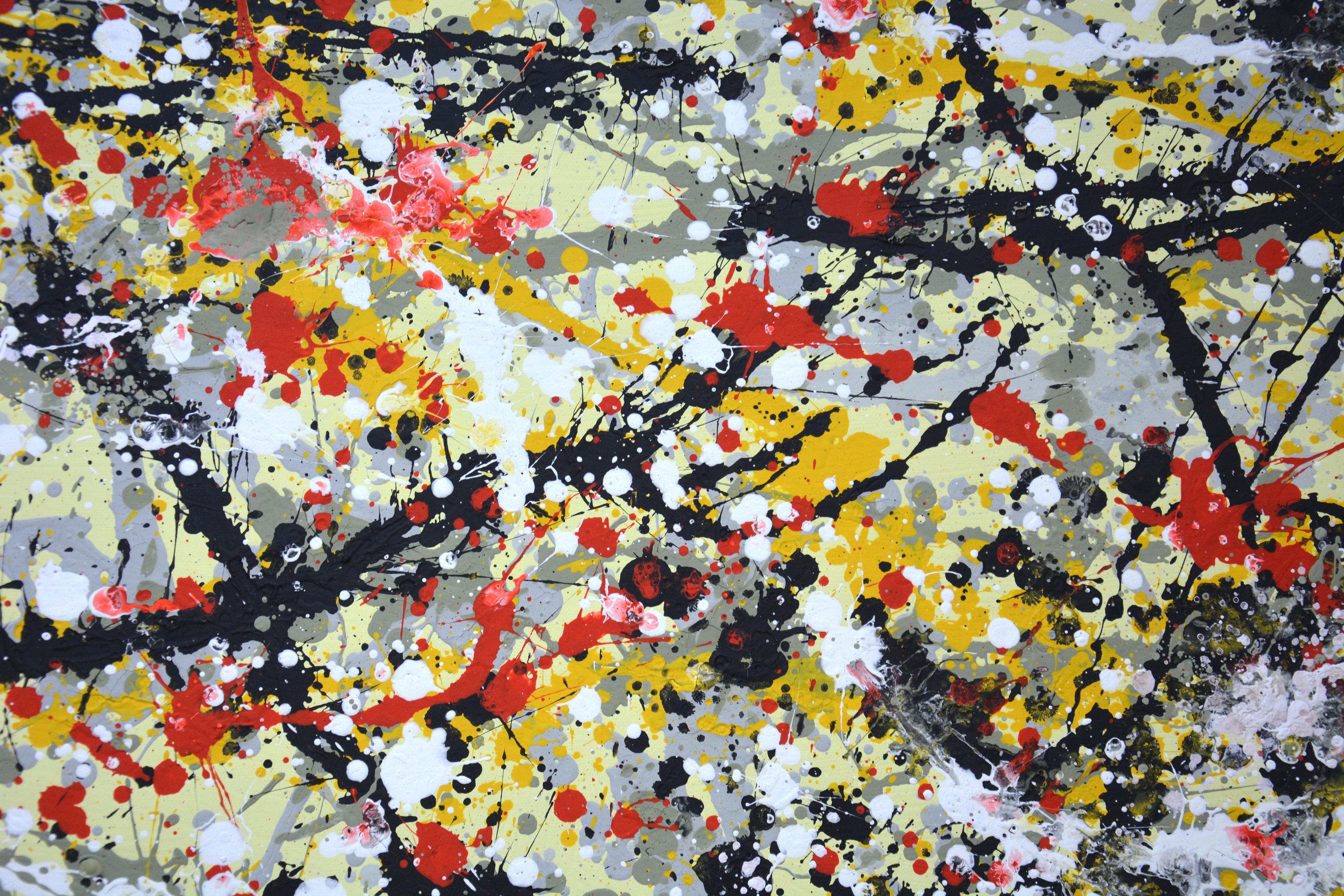 Experiment Contemporary Interior Abstract Painting For Sale 2