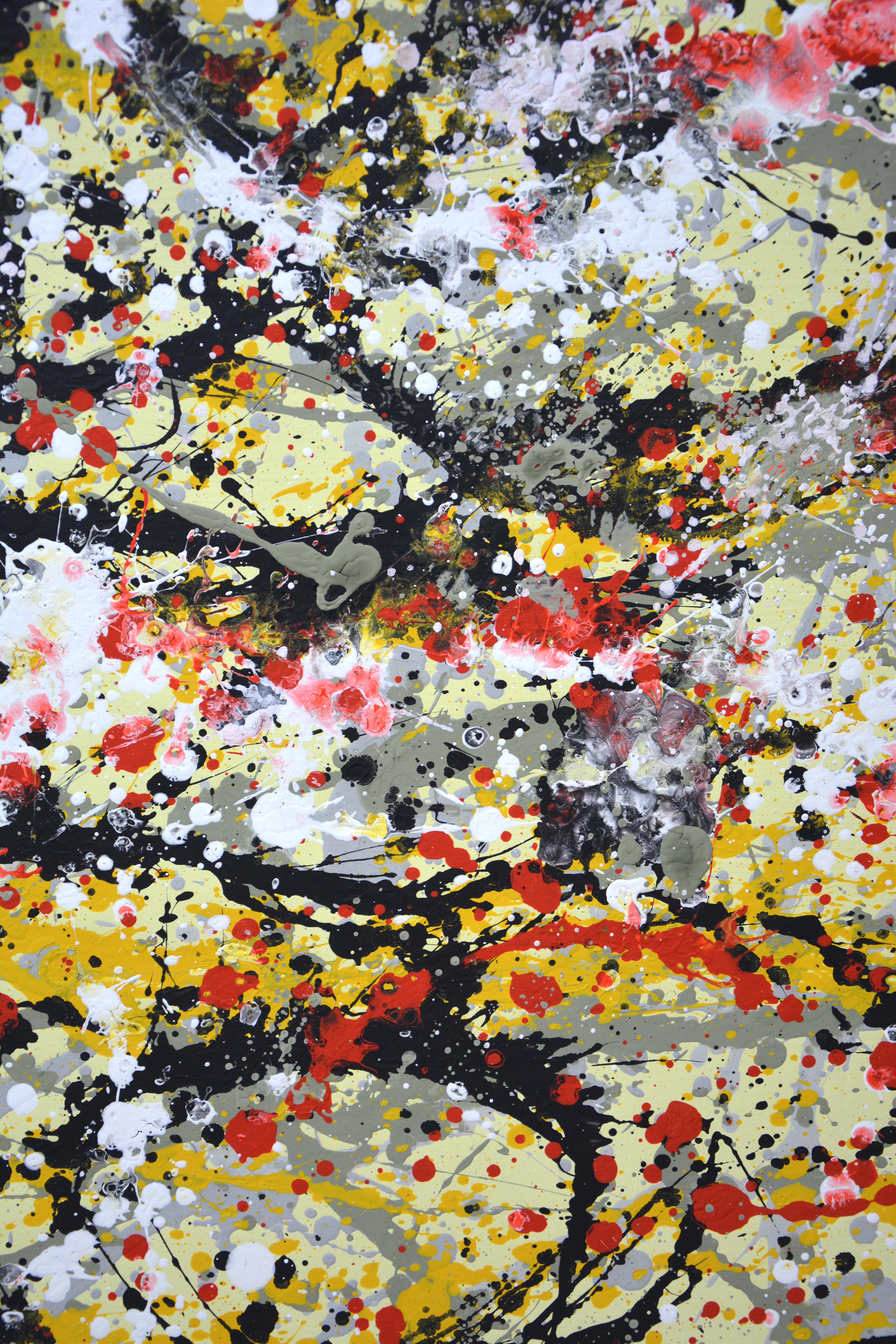 Experiment Contemporary Interior Abstract Painting For Sale 4