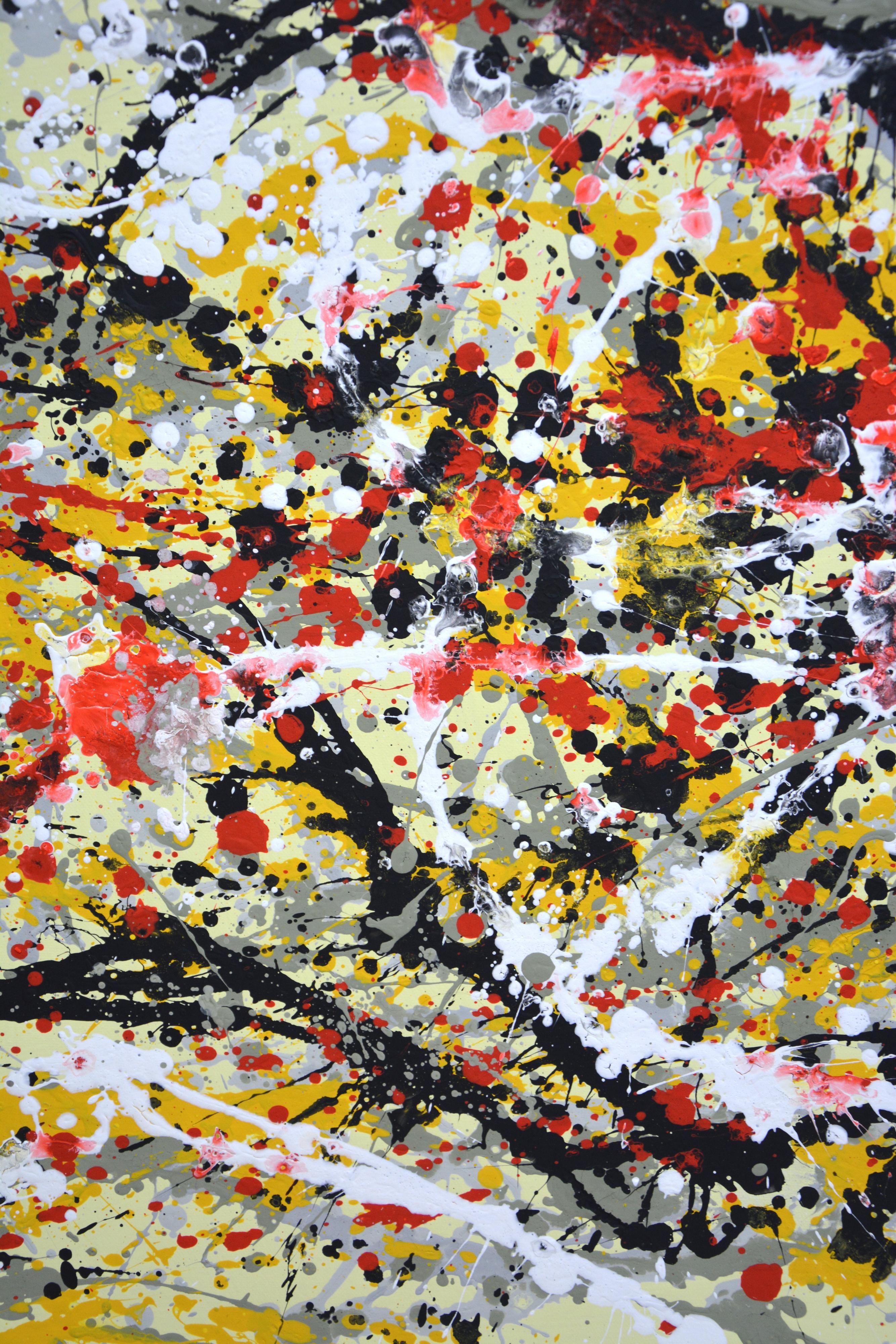 Experiment Contemporary Interior Abstract Painting For Sale 5