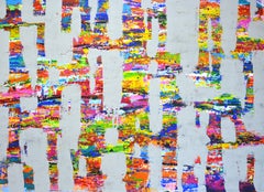 Expression 48 - Große abstrakte Acrylmalerei (100x140 cm)