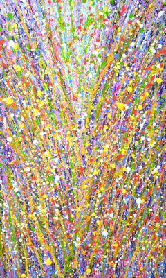 Expresión 56 Pintura abstracta de colores para interiores de Iryna Kastsova