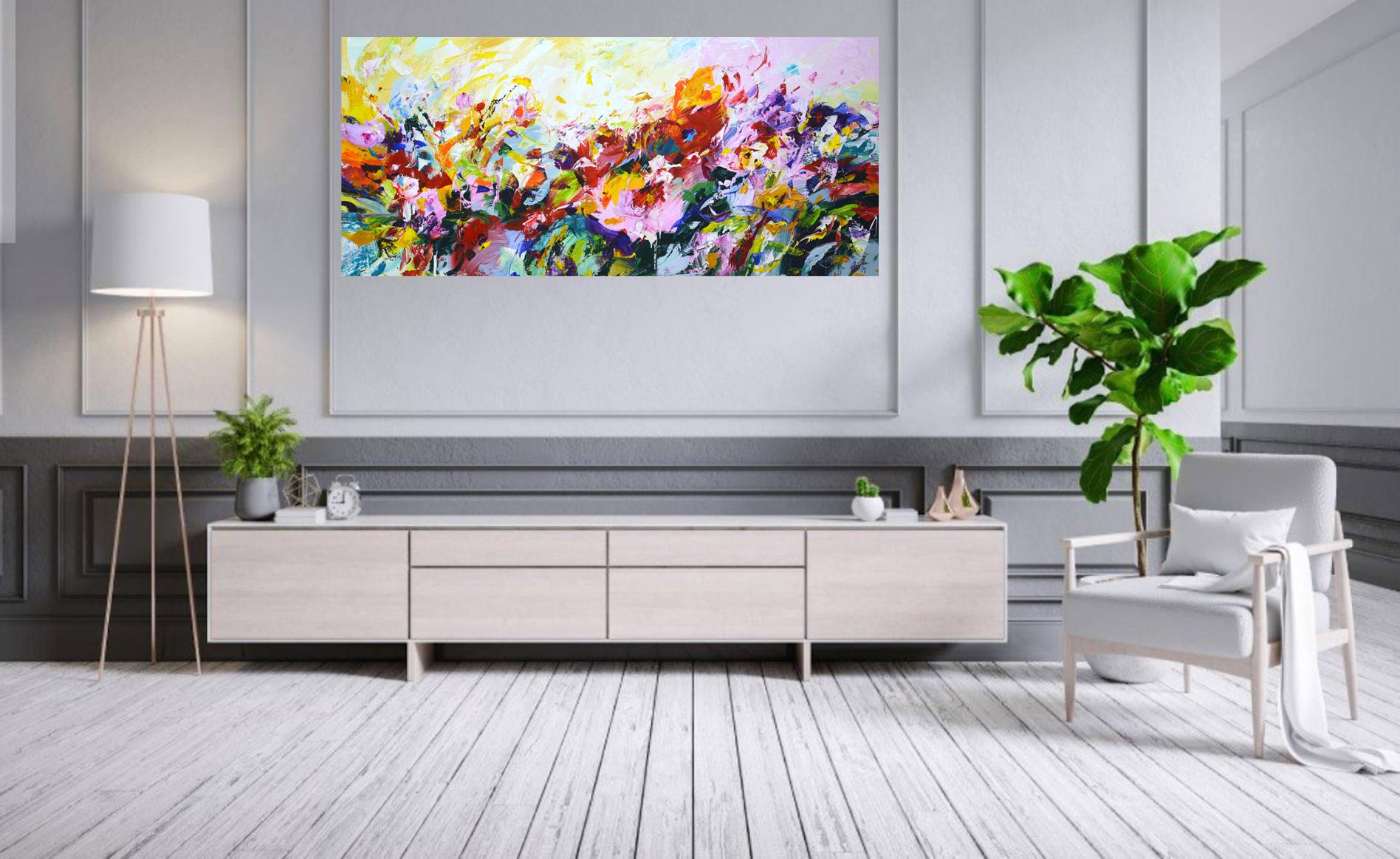 Ausdruck. Blumenfeld. im Angebot 5
