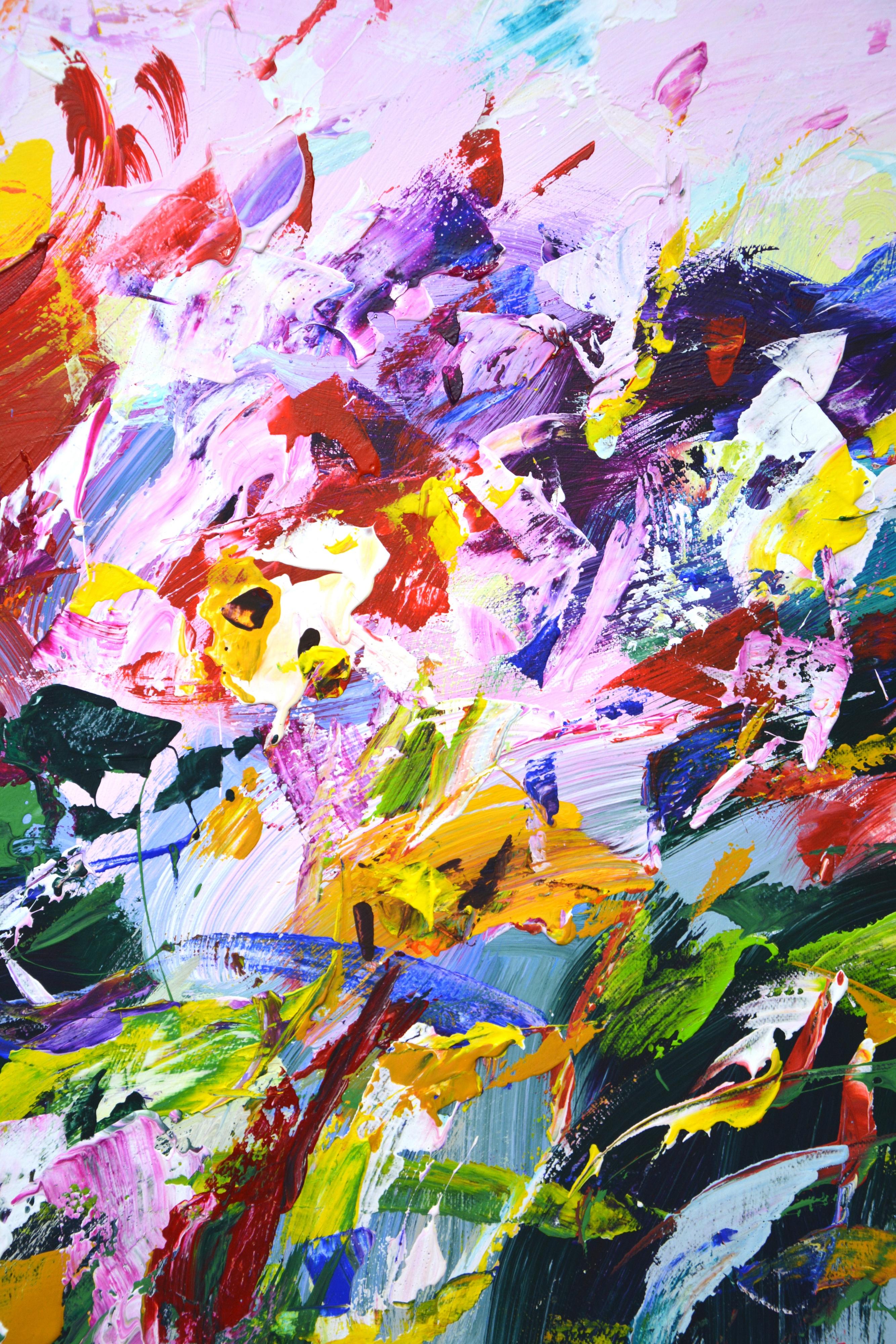Ausdruck. Blumenfeld. im Angebot 1