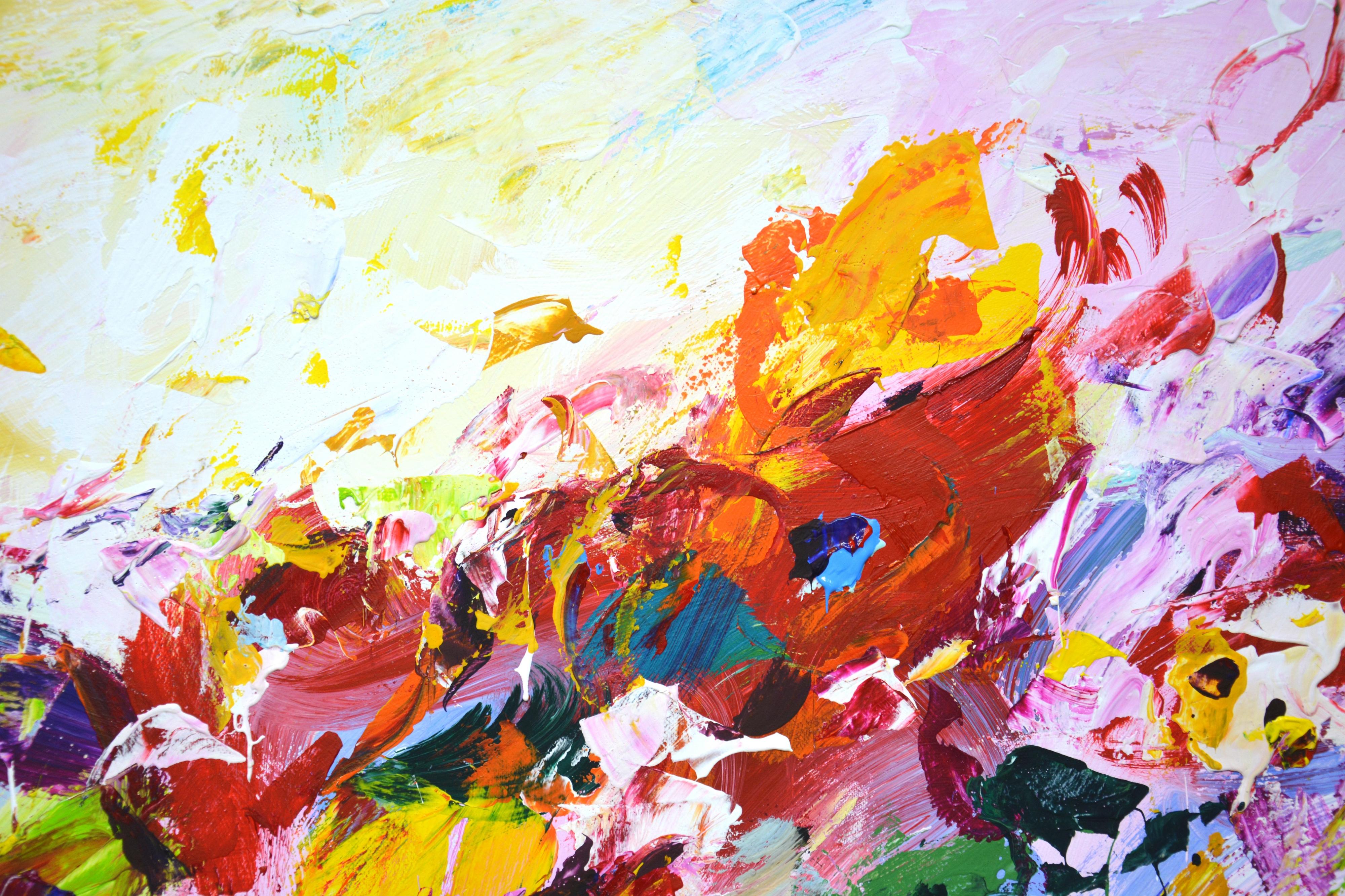 Ausdruck. Blumenfeld. im Angebot 2