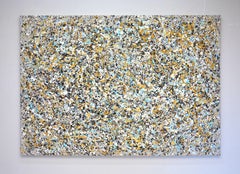 Peinture « Flight to the moon », Acrylique sur Toile