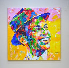 Francis Albert Sinatra, Painting, Acrylic on Canvas