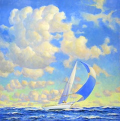 Fresh breeze, Painting, Oil on Canvas