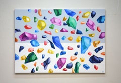 Gems 2., Painting, Acrylic on Canvas