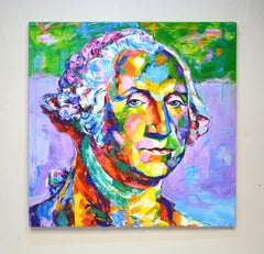 George Washington, Painting, Acrylic on Canvas
