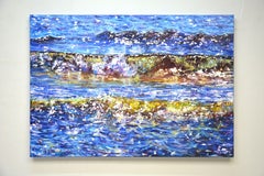 Resplandor en el agua 8., Pintura, Óleo sobre lienzo