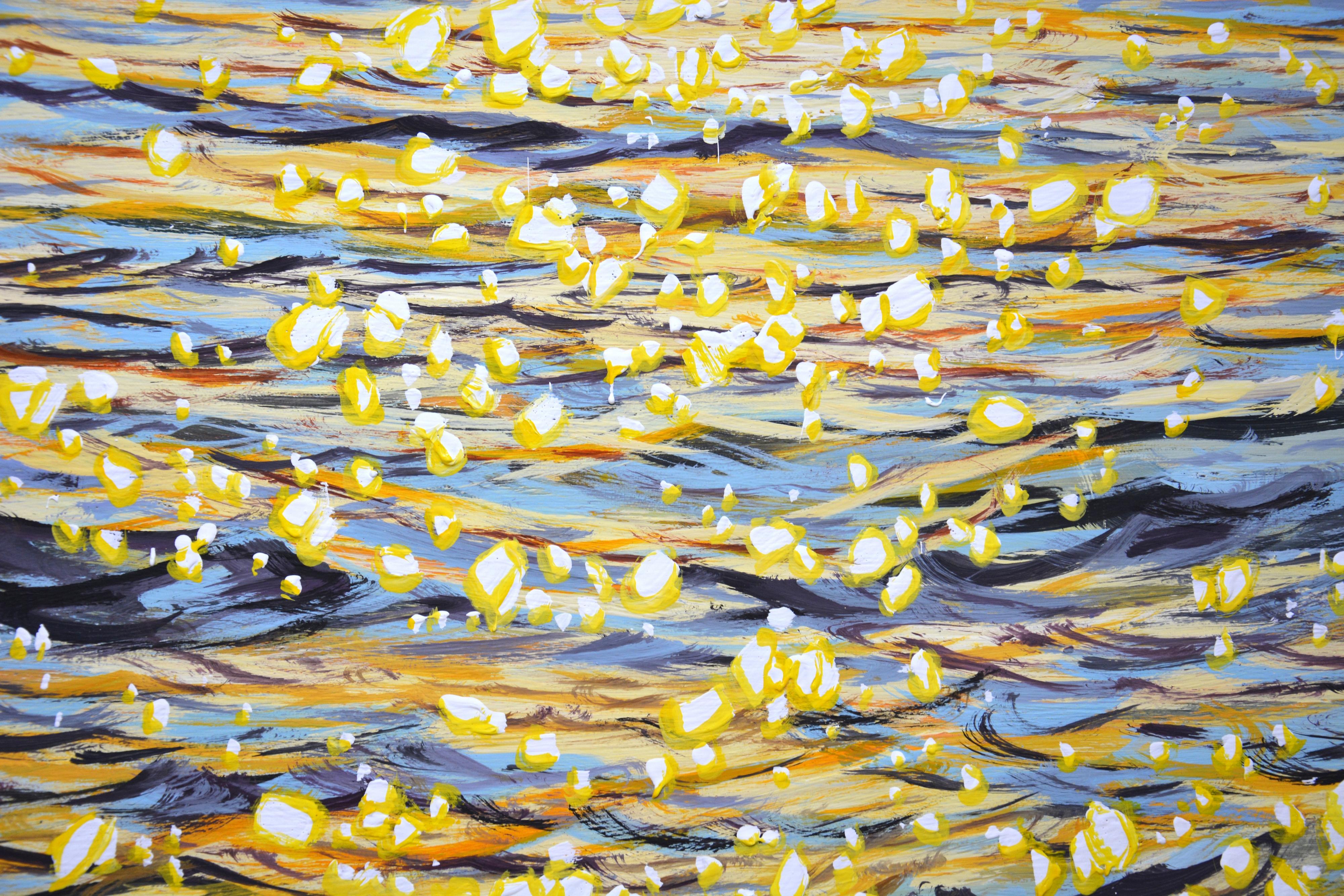 Inspiration durch Licht 6. (Grau), Landscape Painting, von Iryna Kastsova