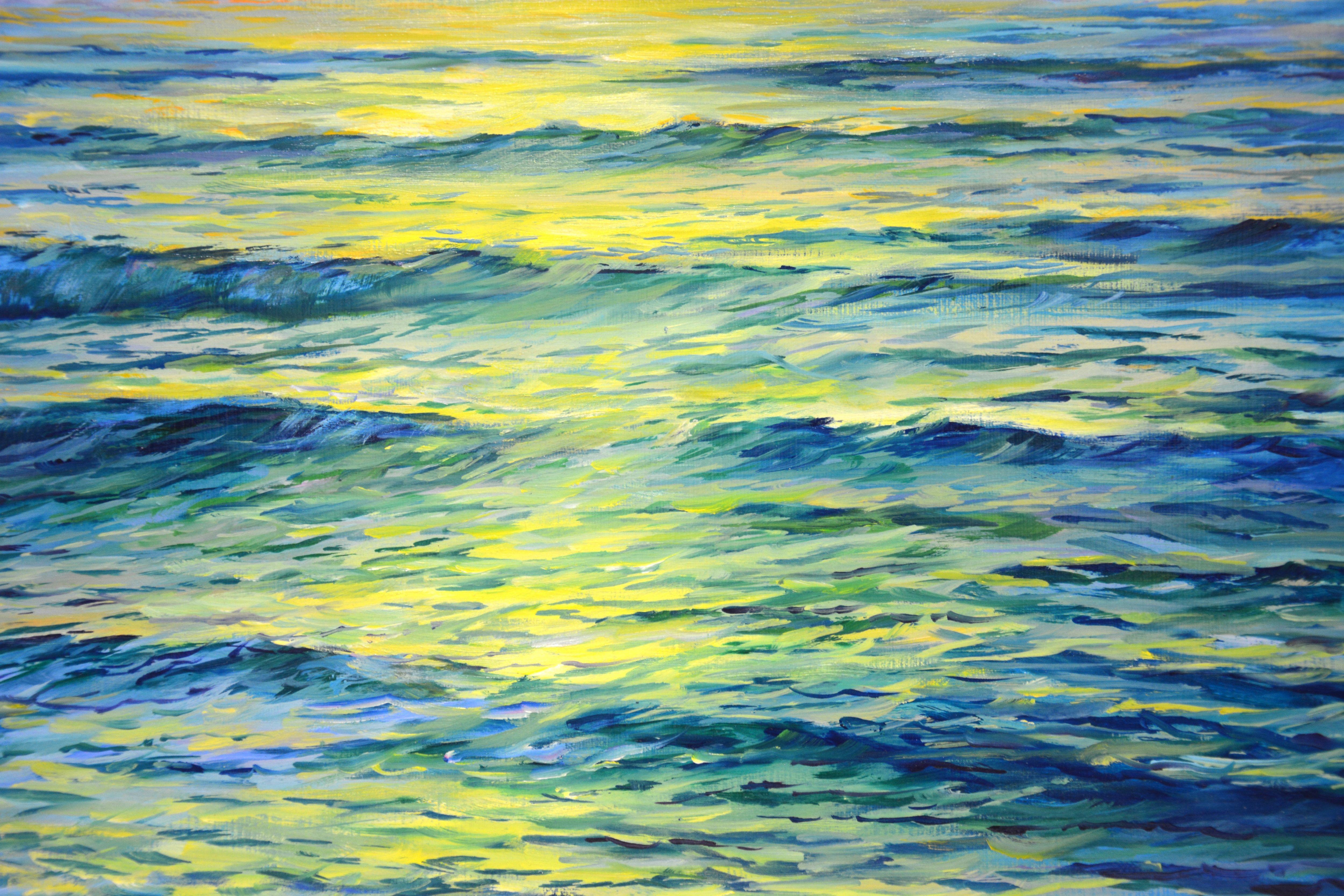 John Davison Rockefeller, Painting, Acrylic on Canvas For Sale 2