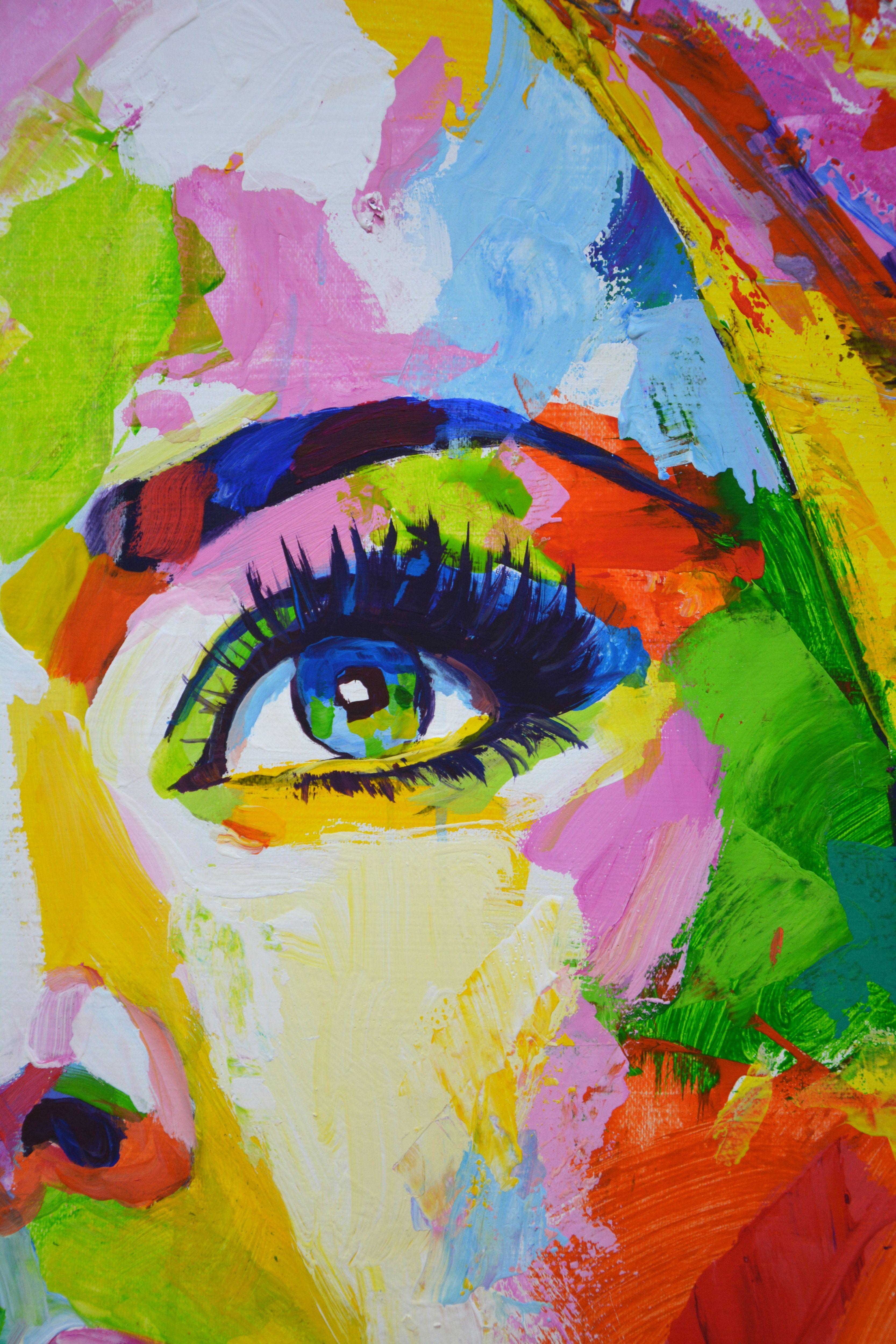 Katy Perry, Gemälde, Acryl auf Leinwand im Angebot 1