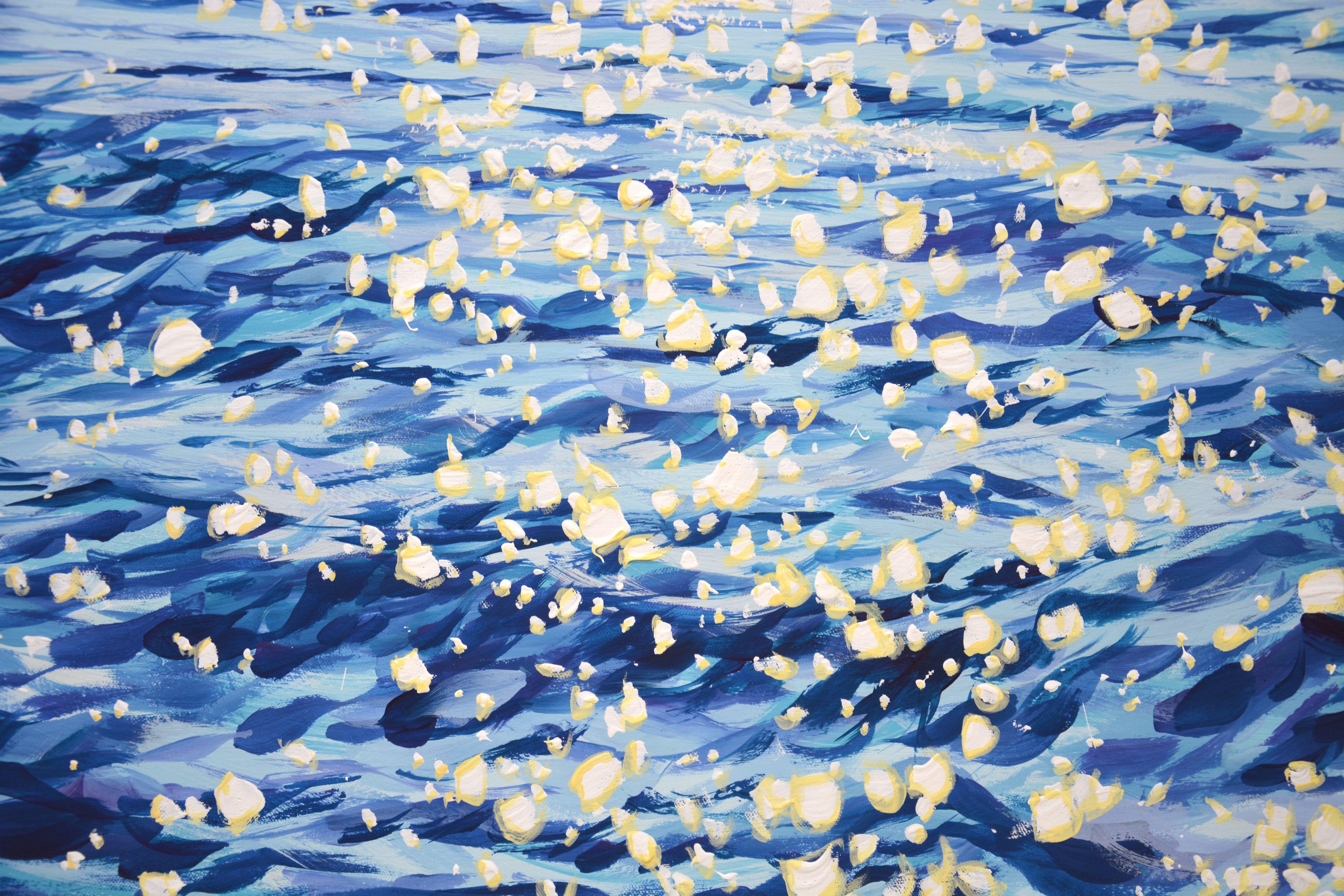 Light on the water 10., Painting, Acrylic on Canvas For Sale 3