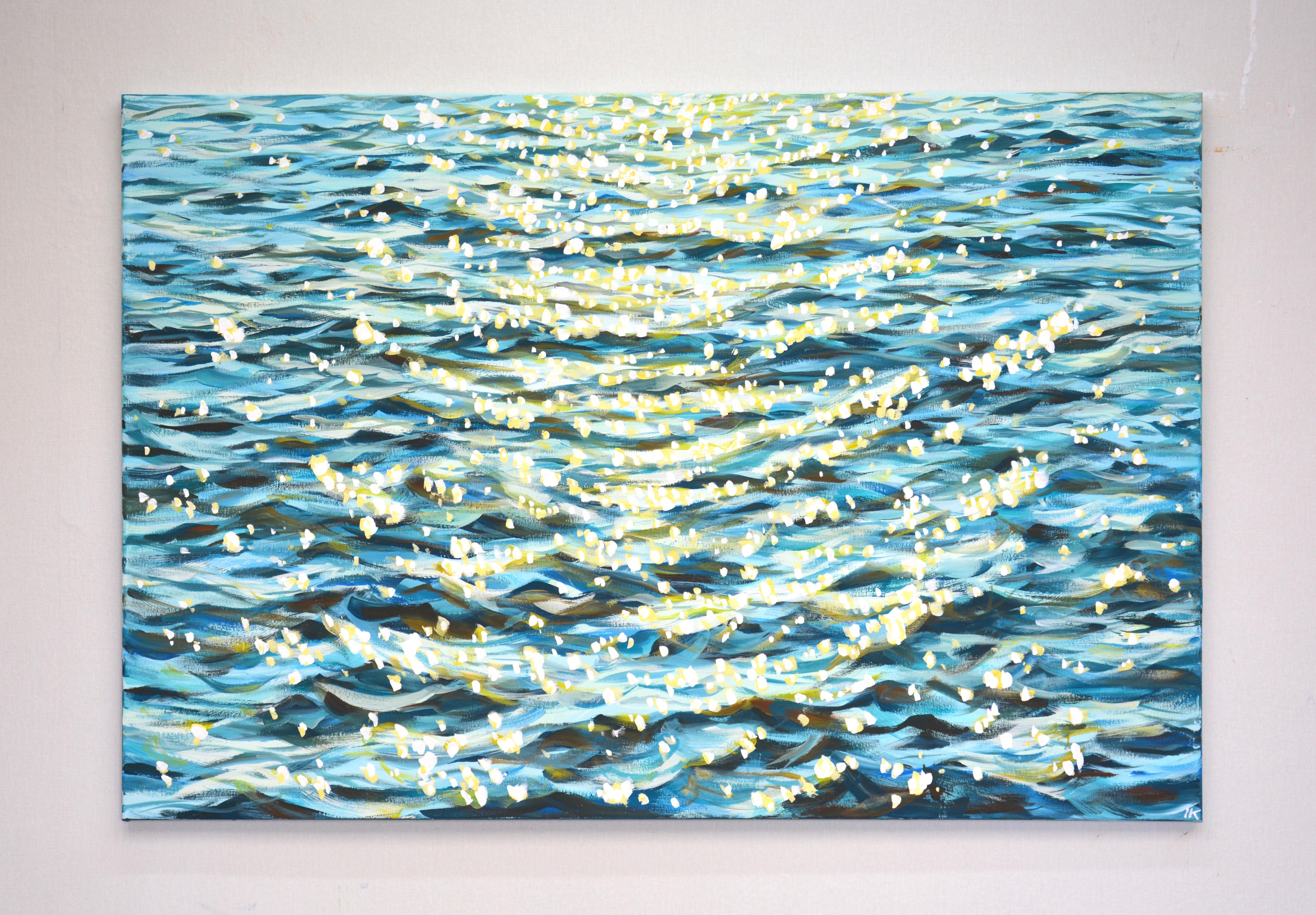 				Light on the water 2. - Painting by Iryna Kastsova