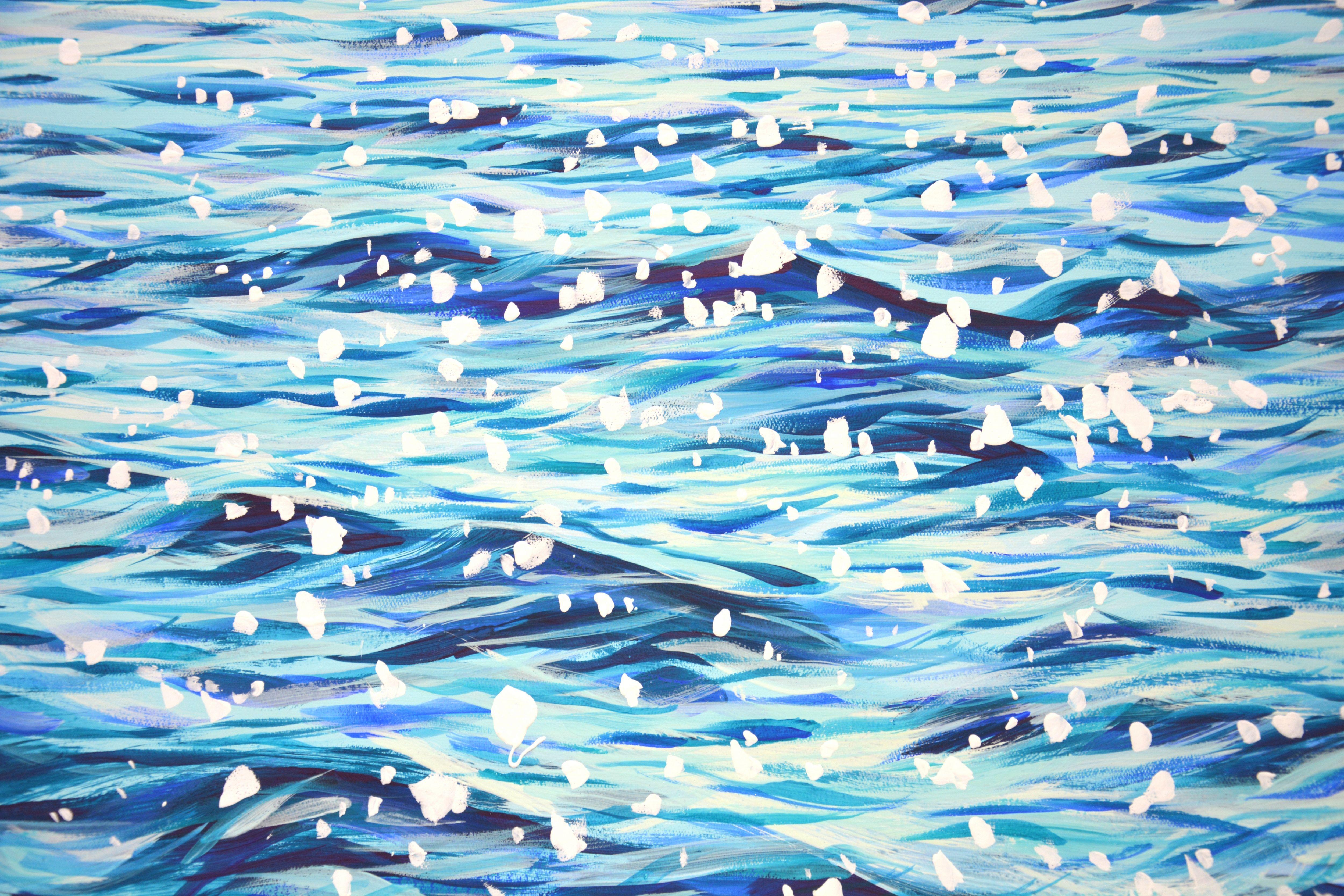 Light on the water 2., Painting, Acrylic on Canvas For Sale 2