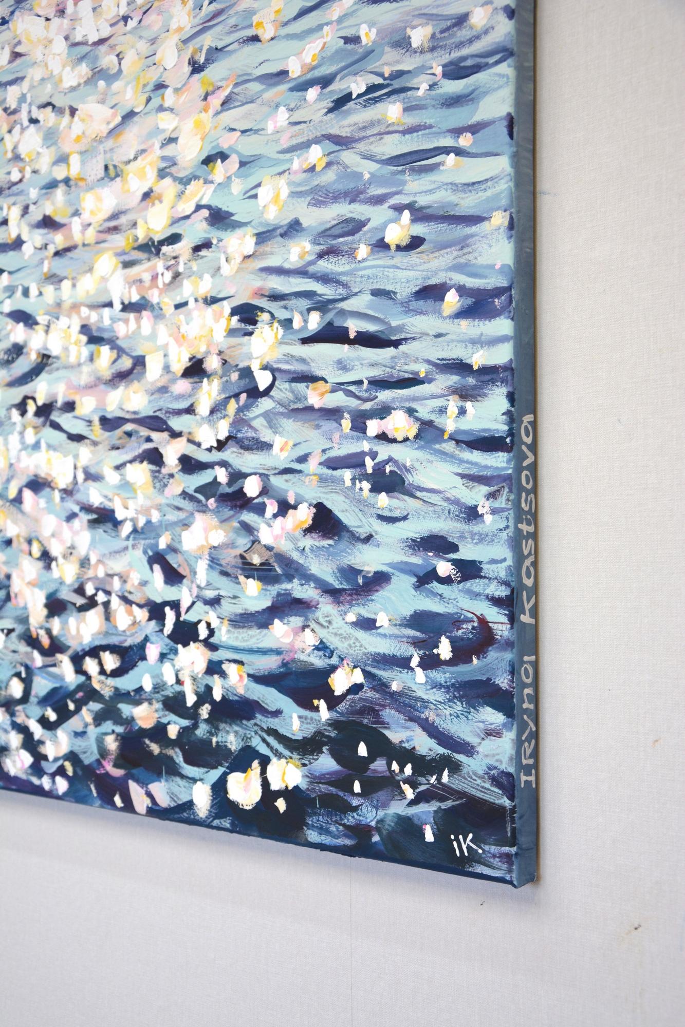	light. Water. - Impressionist Painting by Iryna Kastsova