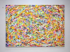 Magic 6 Zeitgenössische abstrakte Acrylmalerei