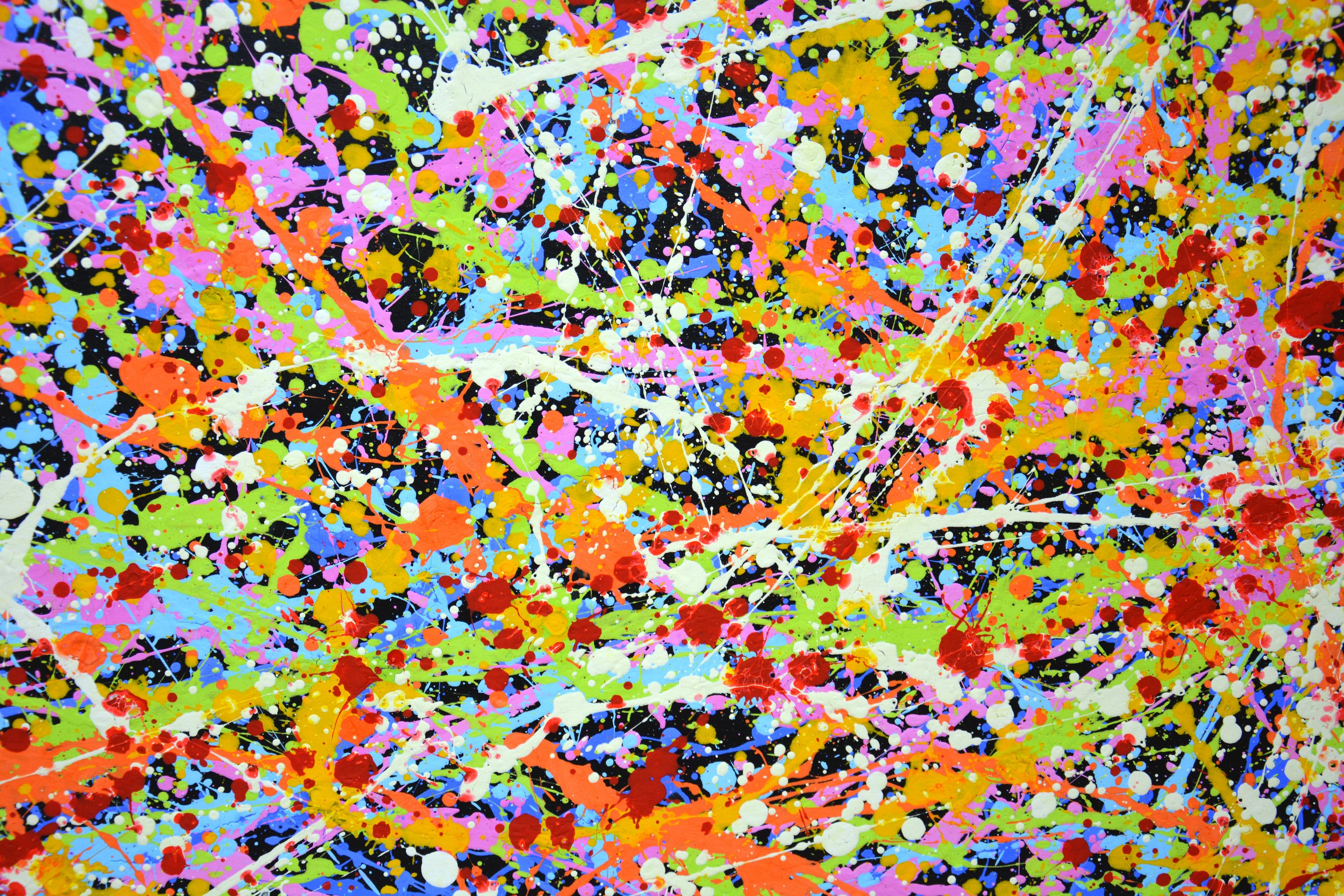 Magic 6 Contemporary Abstract Acrylic Painting For Sale 3