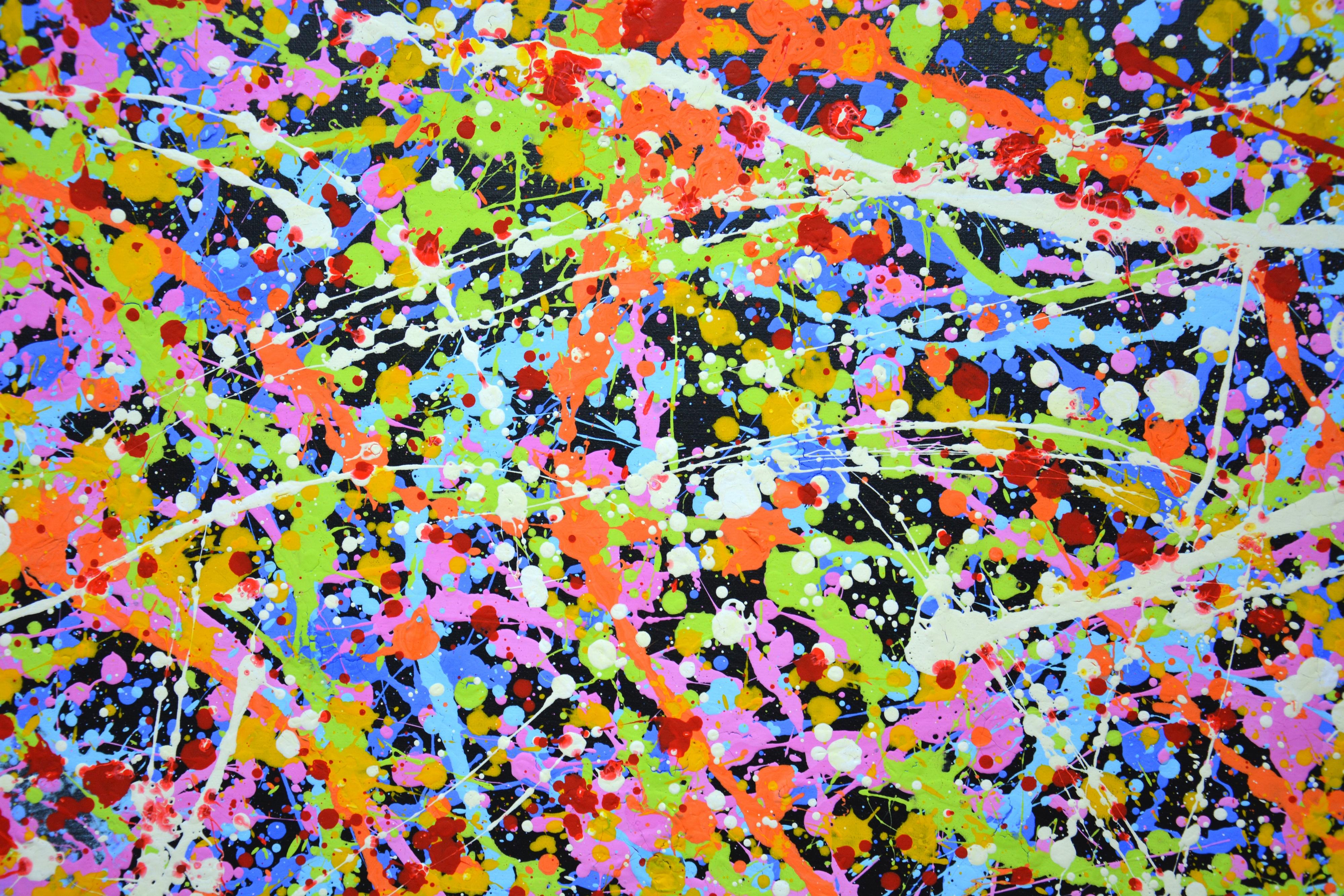 Magic 6 Contemporary Abstract Acrylic Painting For Sale 4