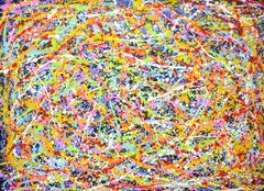 Magic 6 Contemporary Abstract Acrylic Painting