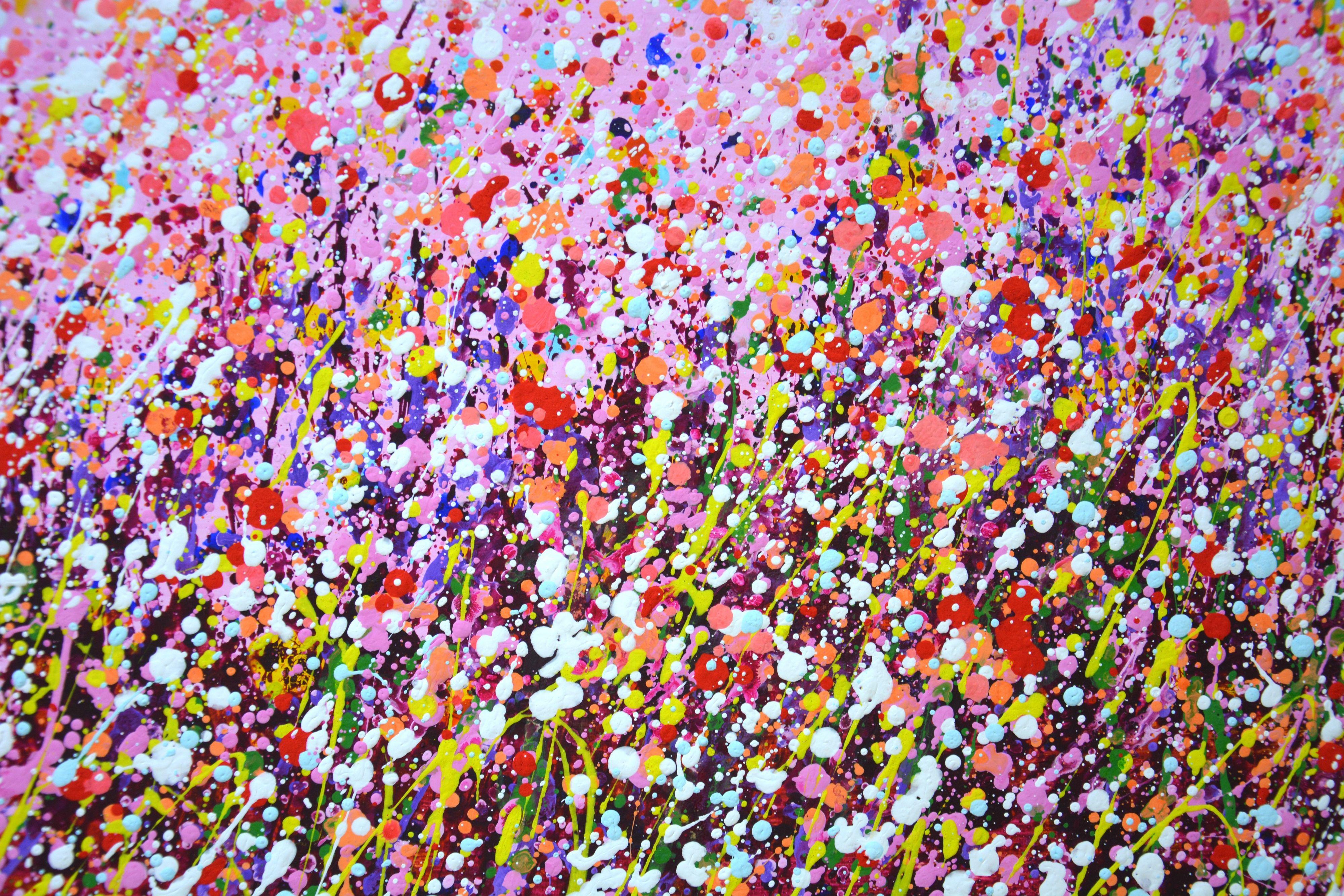 Magic field, Painting, Acrylic on Canvas For Sale 4