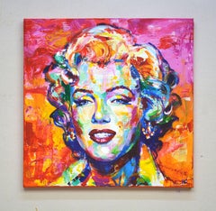 Marilyn Monroe 17, Pintura, Acrílico sobre lienzo