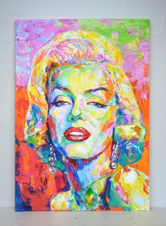 Marilyn Monroe 2., Pintura, Acrílico sobre lienzo