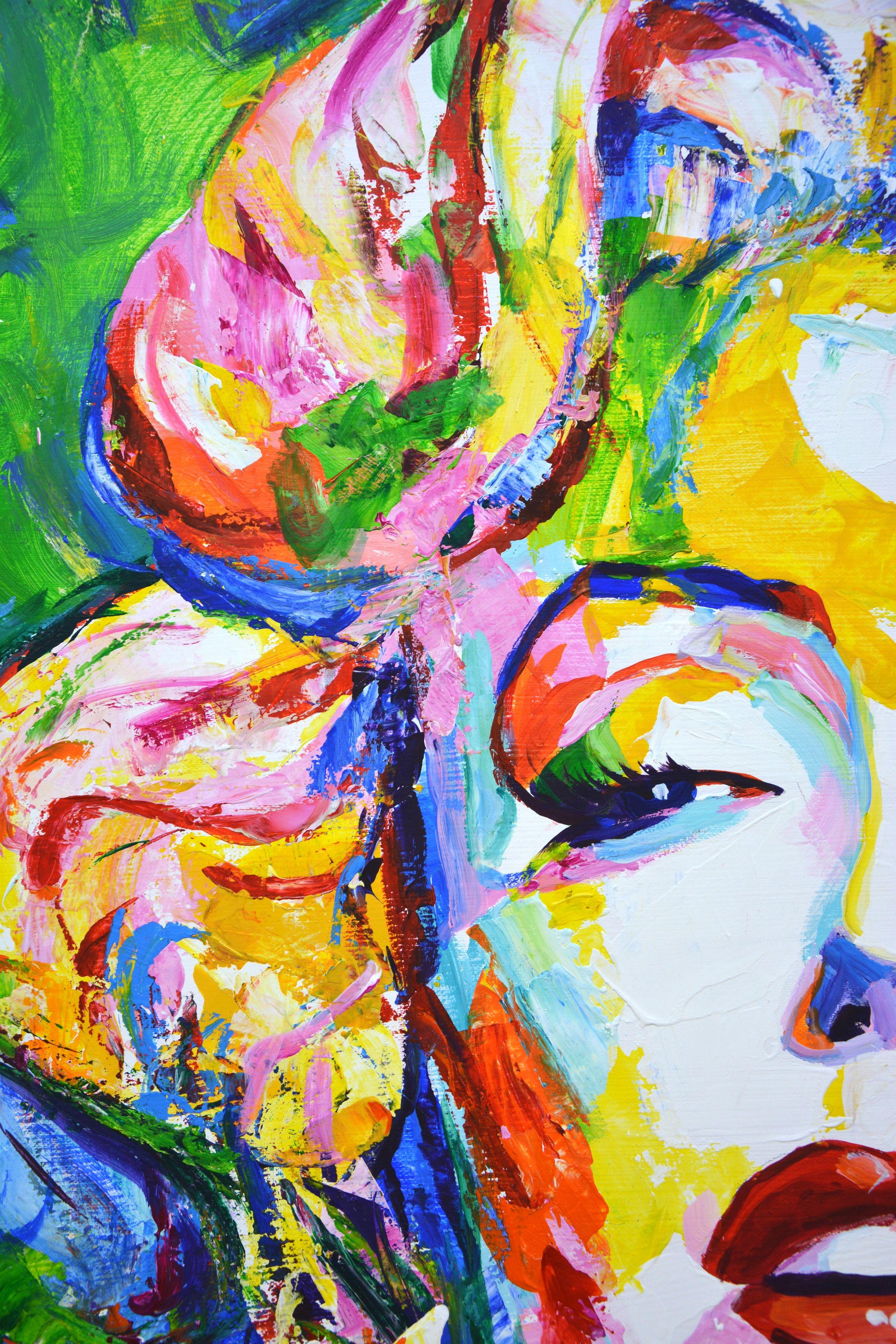 Marilyn Monroe 20, Painting, Acrylic on Canvas For Sale 3