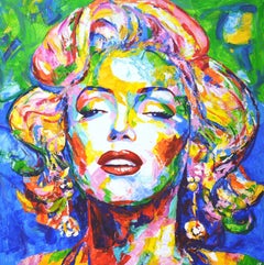 Marilyn Monroe 20, Painting, Acrylic on Canvas