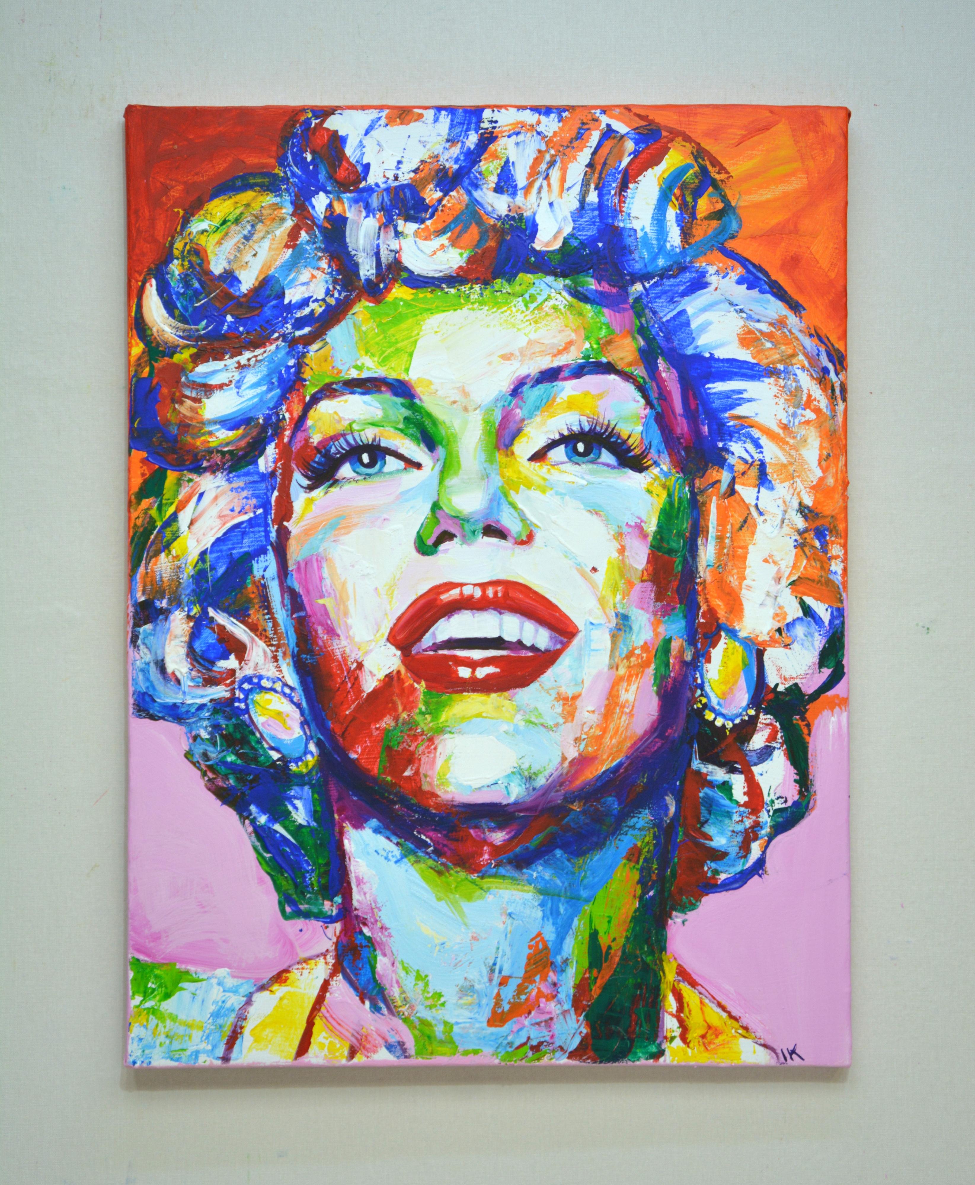 	Marilyn Monroe 23 - Painting by Iryna Kastsova
